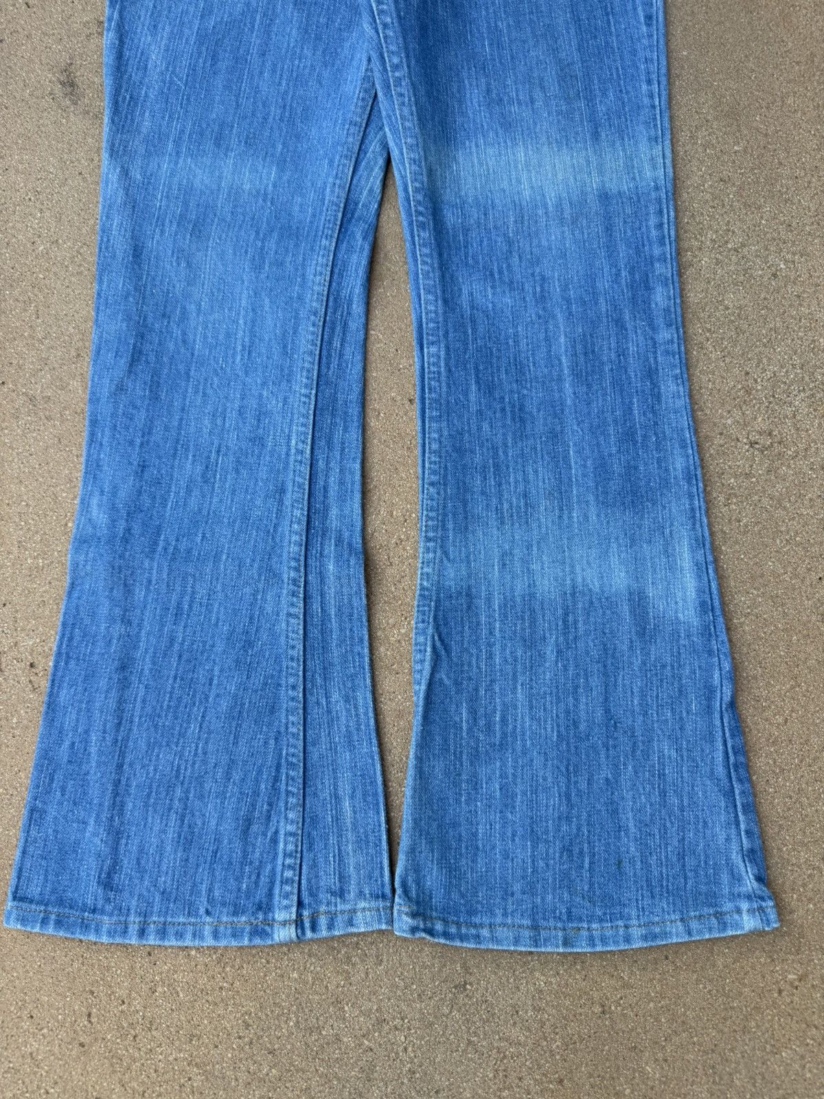 Levi's Vtg 70’s Levi’s 646 Orange Tab Bellbottom Flare Jeans 28x29 Size US 28 / EU 44 - 3 Thumbnail
