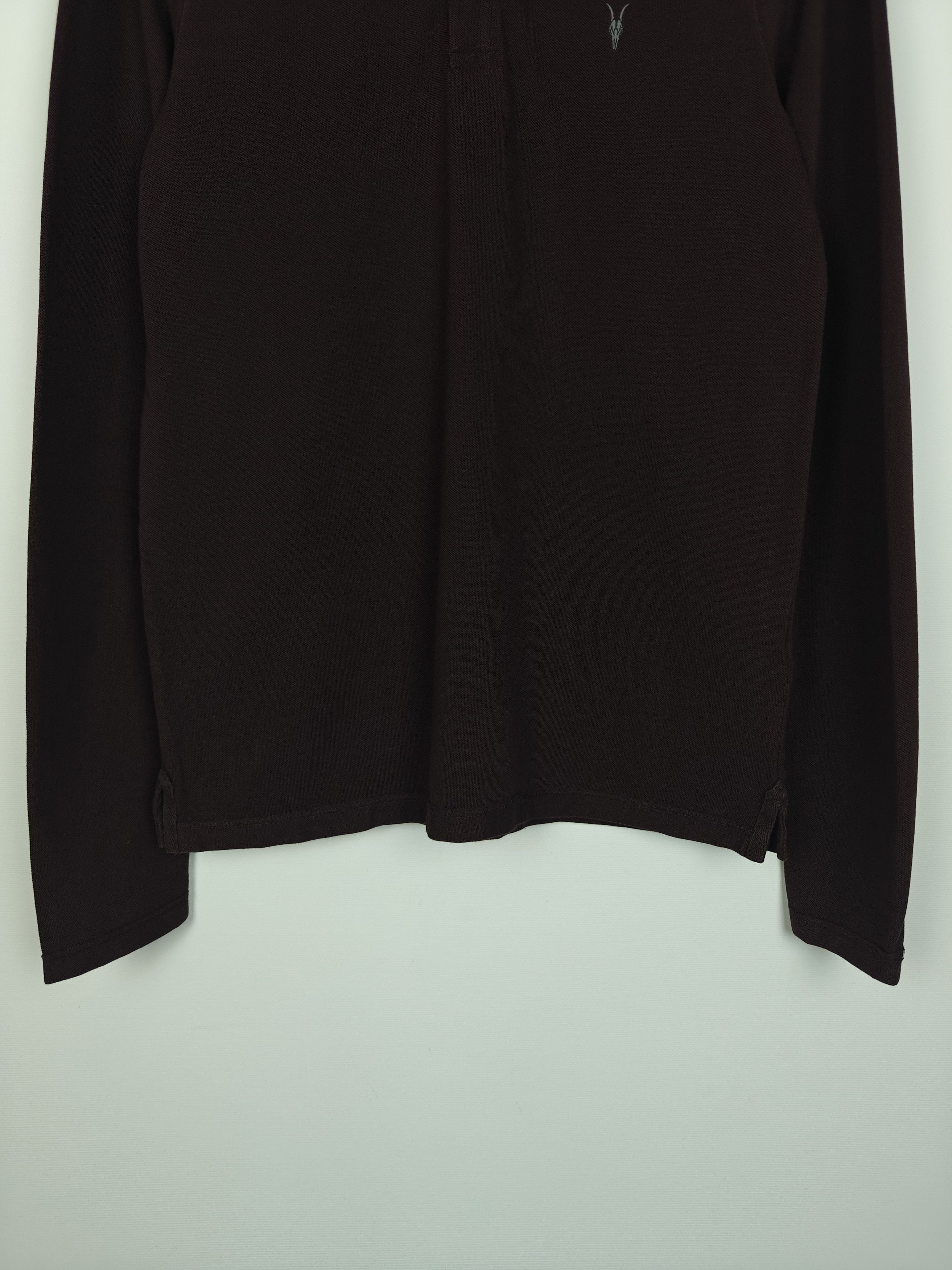 Allsaints Allsaints Longsleeve Brown Pullover Reform Polo M Size US M / EU 48-50 / 2 - 4 Thumbnail