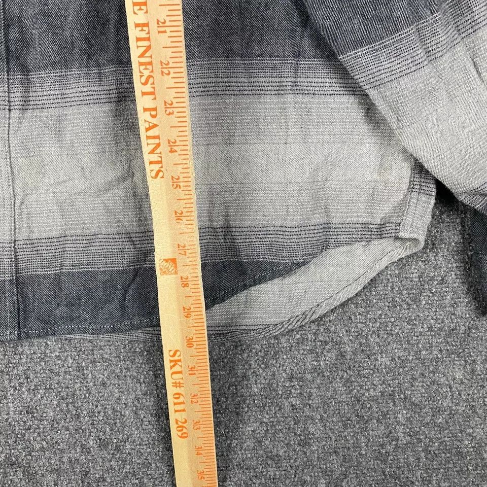 Old Navy Old Navy Flannel Shirt Men's XXL Regular Fit 2XL Gray Size US XXL / EU 58 / 5 - 4 Thumbnail