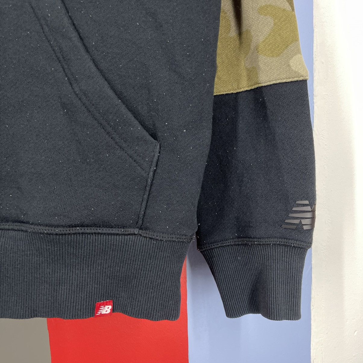 New Balance NEW BALANCE Camouflage Hoodie Pullover #1933/11 Size US L / EU 52-54 / 3 - 4 Thumbnail