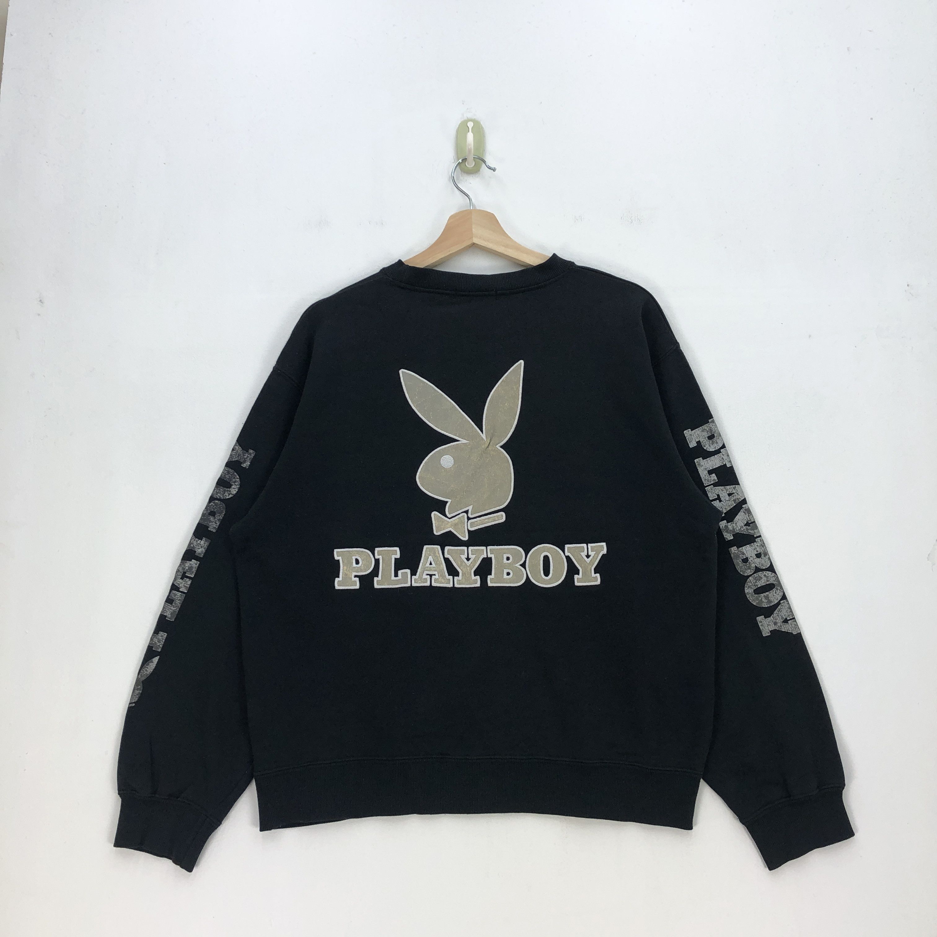 Playboy × Vintage Vintage Playboy Sweatshirt Playboy Sweater Pullover Size US M / EU 48-50 / 2 - 1 Thumbnail
