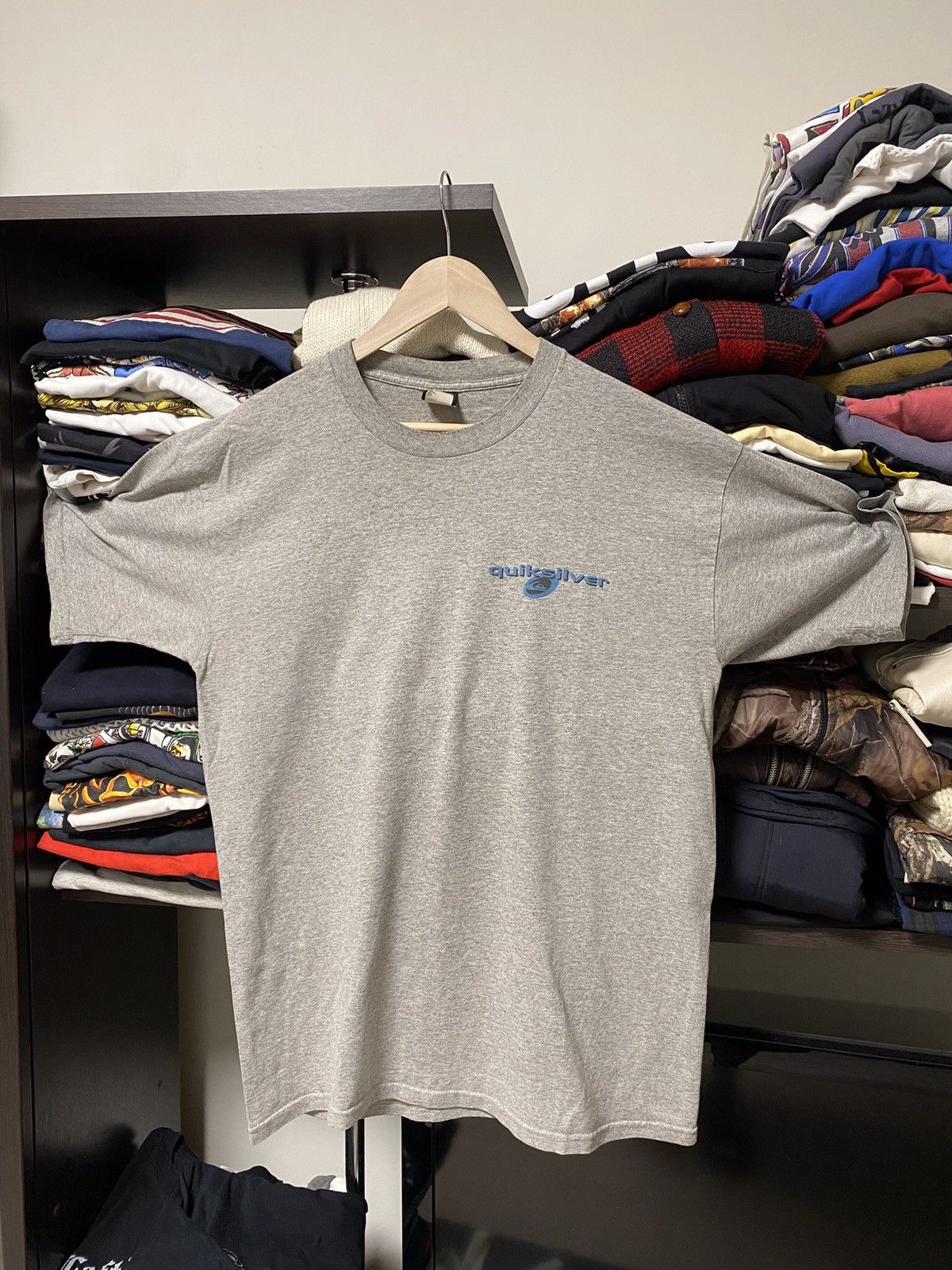 Quiksilver × Vintage Vintage Quiksilver Big Logo TEE Size US XL / EU 56 / 4 - 2 Thumbnail