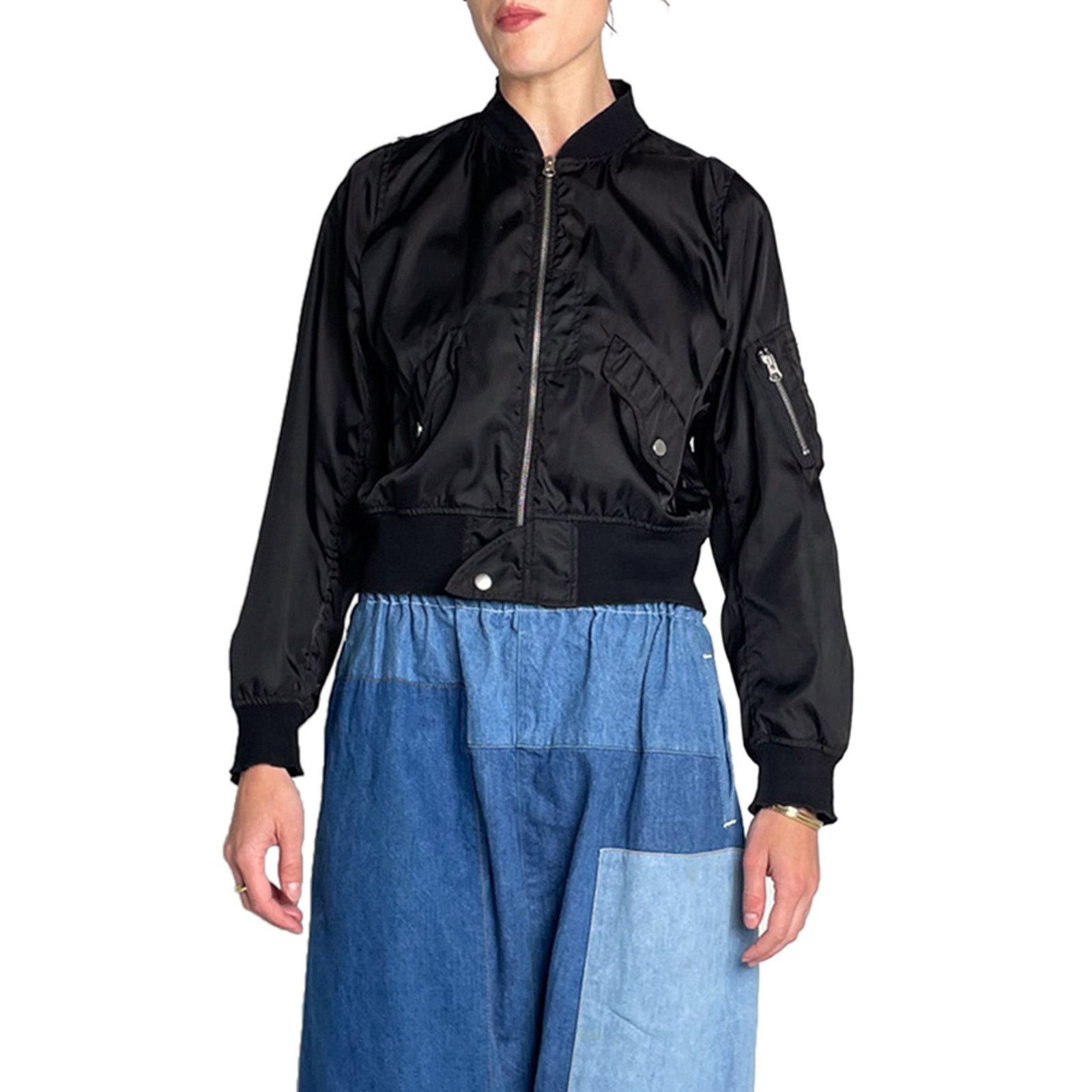 Maison Margiela MM6 Nylon Bomber Jacket Size S / US 4 / IT 40 - 2 Thumbnail