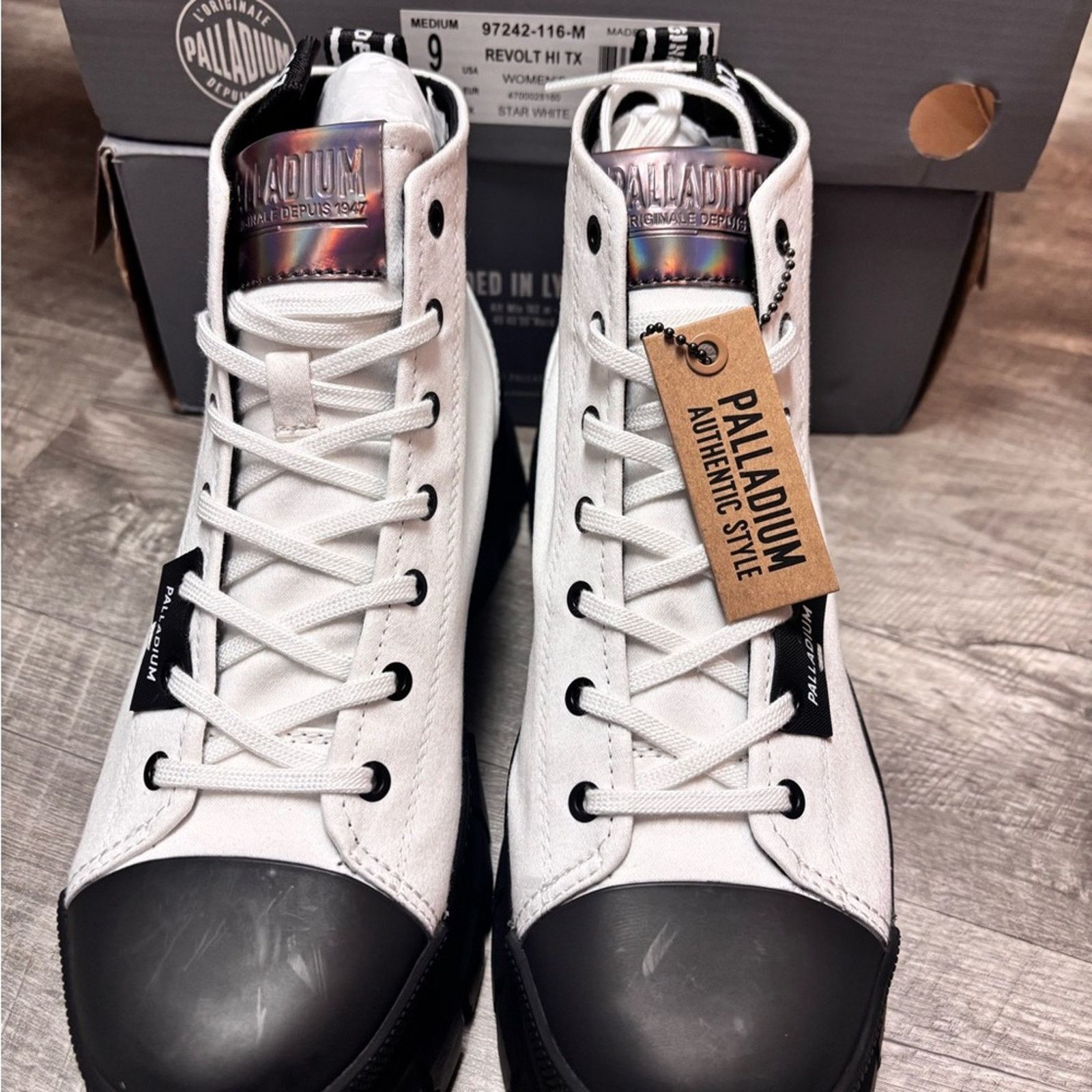 Palladium Palladium Women's Revolt High-Top Sneakers Size 9 Size US 9 / IT 39 - 2 Thumbnail