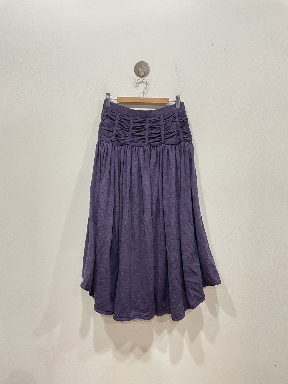 Issey Miyake 1970s Issey Miyake Maxi Skirt Size 27" / US 4 / IT 40 - 1 Thumbnail
