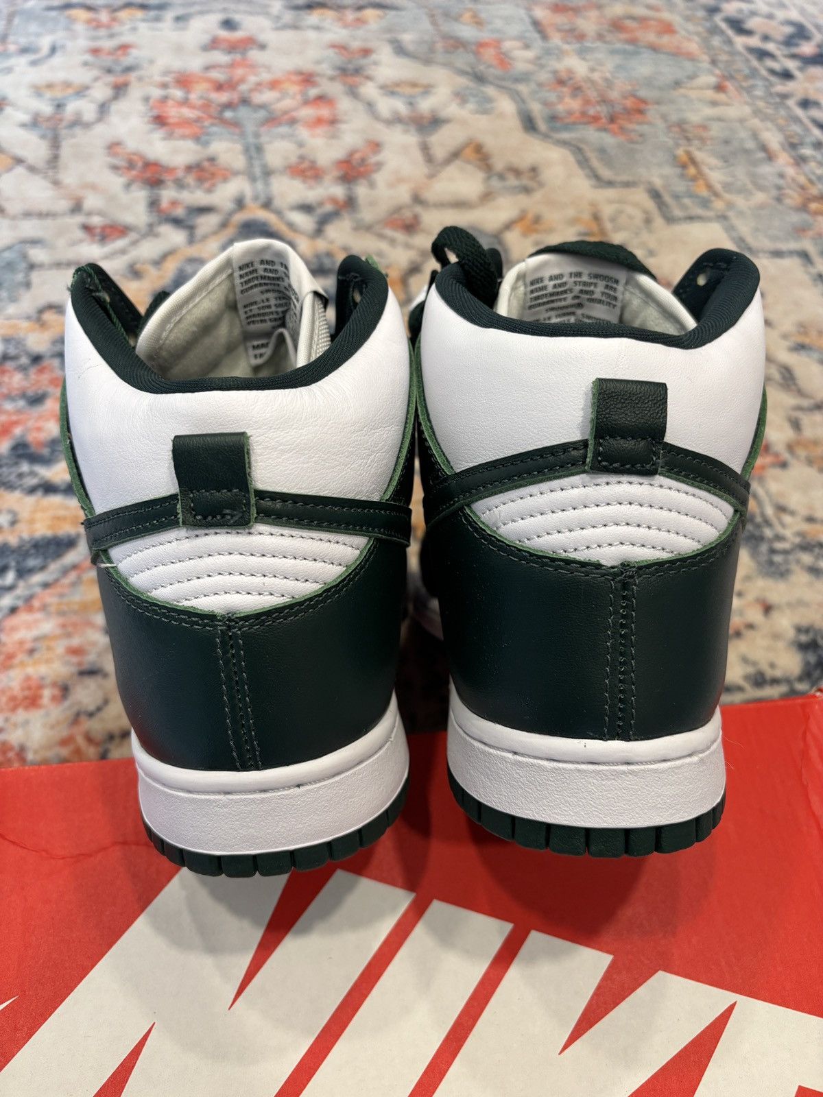 Nike Nike Dunk High SP Spartan Green Michigan State Size US 9 / EU 42 - 5 Thumbnail