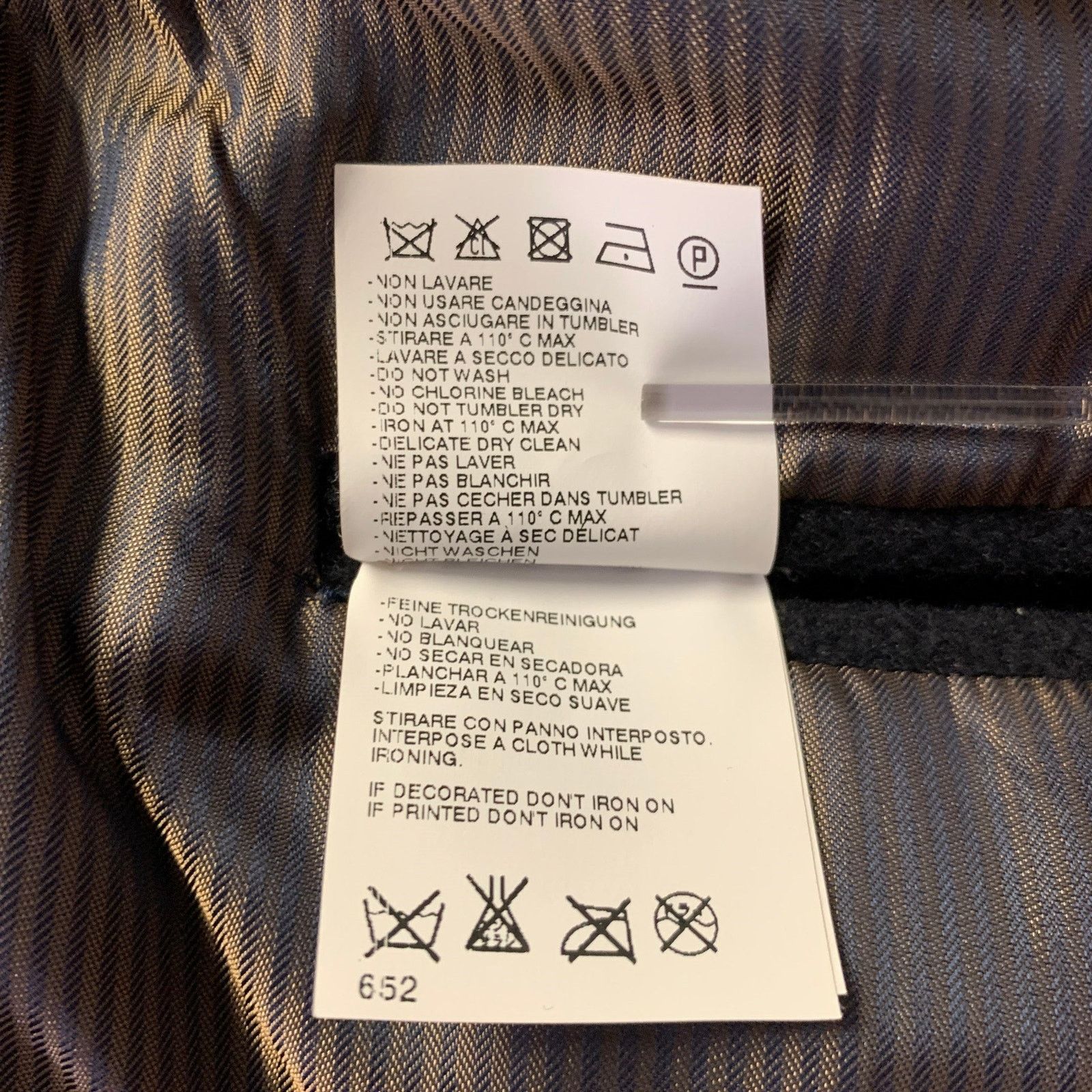 Marc Jacobs MARC JACOBS Size XXL Navy Cashmere Military Coat Size US XXL / EU 58 / 5 - 9 Thumbnail