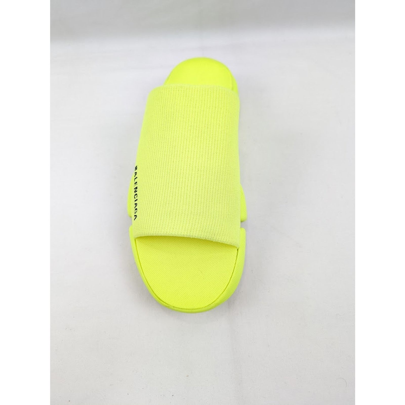 Balenciaga o1rshd1 Speed 2.0 Slides in Fluo Yellow Size US 11 / EU 44 - 5 Thumbnail