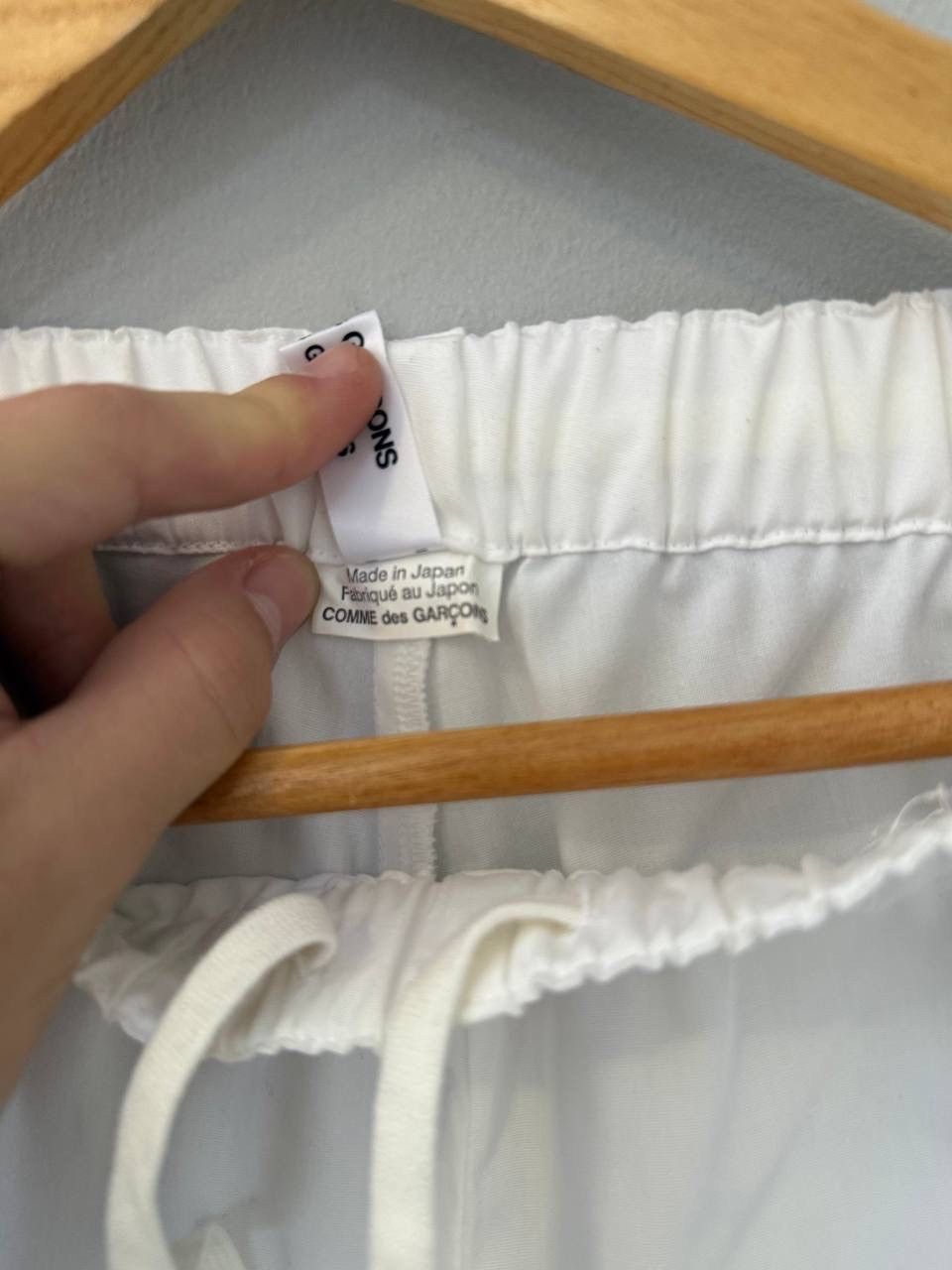 Comme des Garcons Comme des Garcons Comme des Garcons White Wide leg pants Size 30" / US 8 / IT 44 - 5 Thumbnail