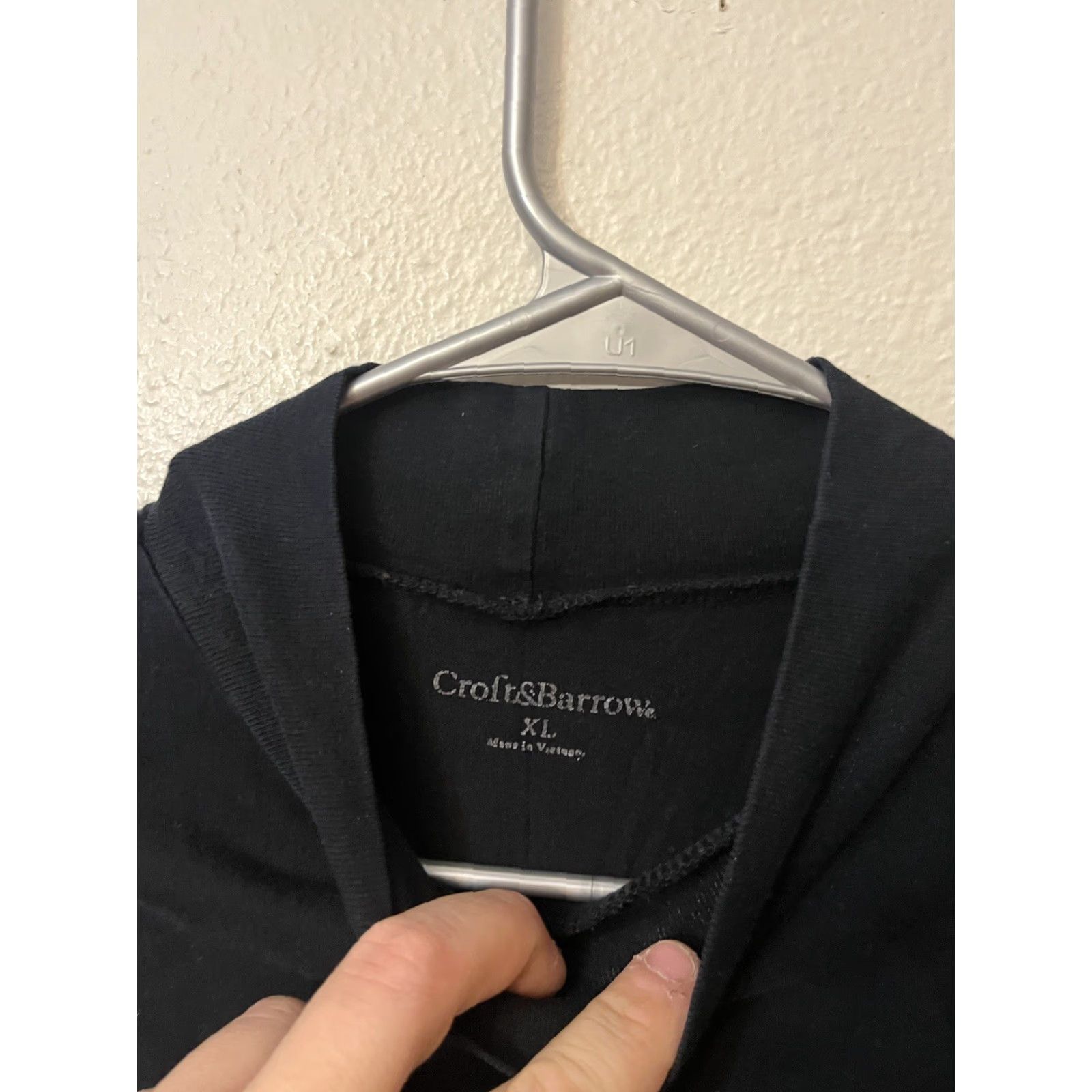 Croft & Barrow Croft & Barrow Top Mock Neck Black Long Sleeve Women XL Stretch Shirt Size XL / US 12-14 / IT 48-50 - 3 Thumbnail
