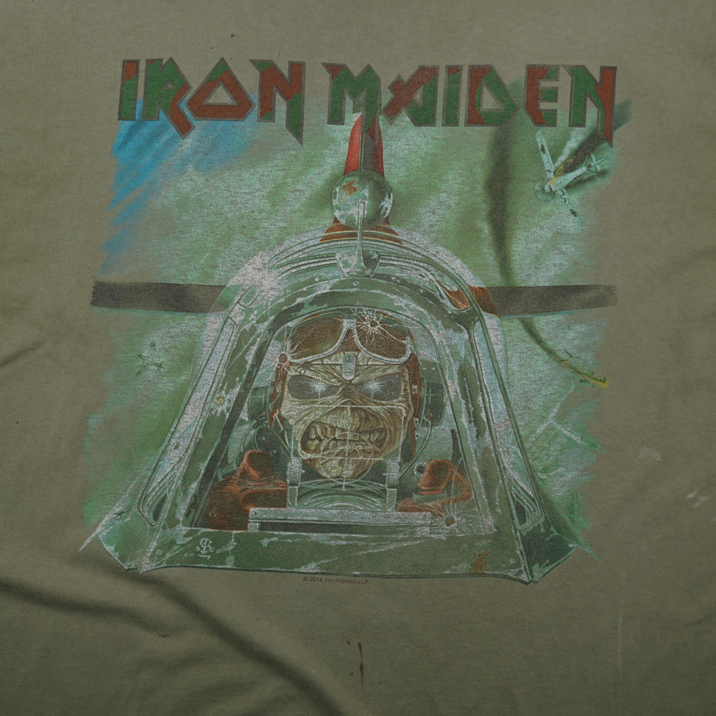 Band Tees × Vintage Vintage 2018 Iron Maiden Legacy Of The Beast T-Shirt Size US XXL / EU 58 / 5 - 2 Thumbnail