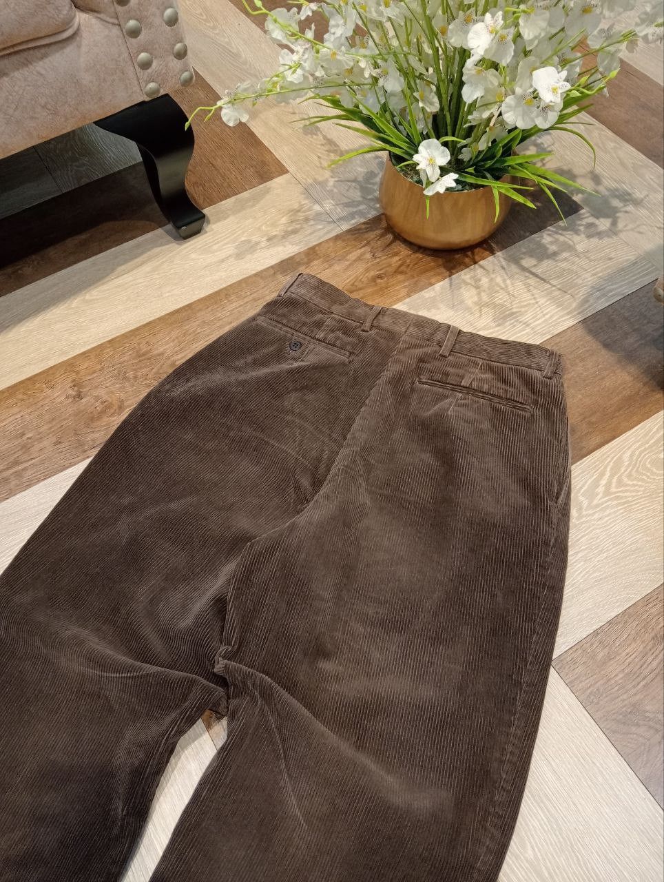 Yohji Yamamoto VINTAGE YOHJI YAMAMOTO AAR DURBAN BAGGY CORDUROY PANTS Size US 30 / EU 46 - 9 Thumbnail