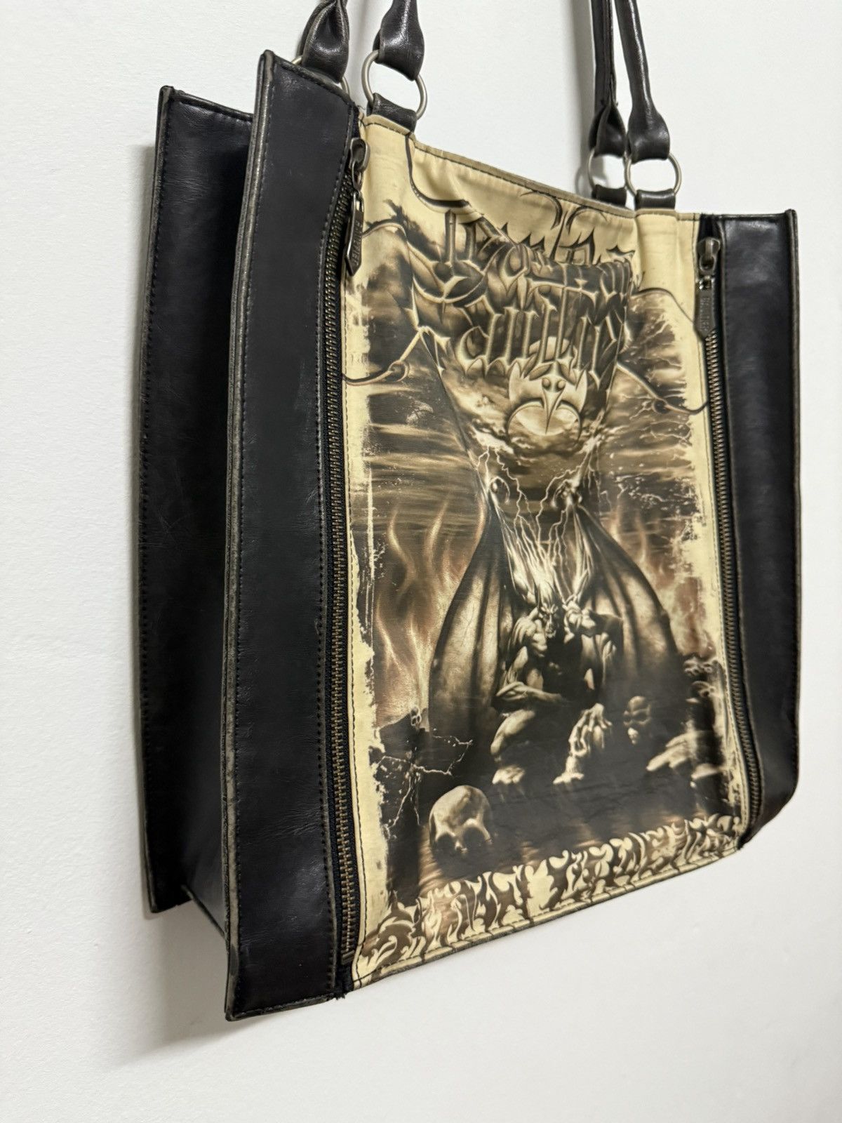 Jean Paul Gaultier Vintage Rare Jean paul gaultier Satan/gargoyle tote bag Size ONE SIZE - 4 Thumbnail