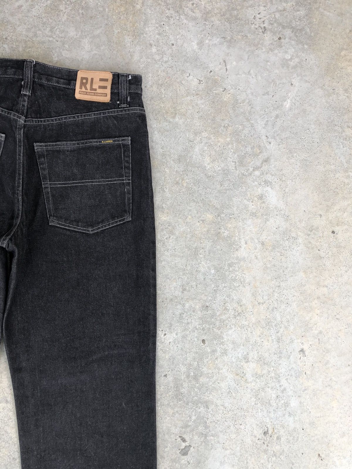 Ralph Lauren Vintage Ralph Lauren Distressed Jeans Size US 33 - 10 Thumbnail