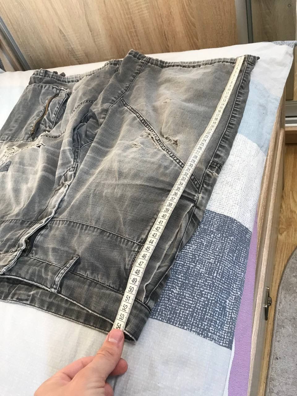 Nike 🔥 Vintage Nike Cargo Destroyed Shorts Distressed Carhartt Size US 30 / EU 46 - 11 Thumbnail