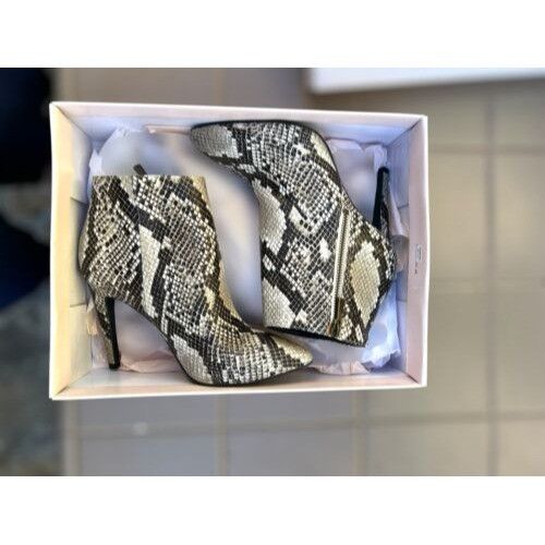 BP. BP. Womens Catch Me Snake Print Zip Up Ankle Short Booties S Size US 6.5 / IT 36.5 - 10 Thumbnail