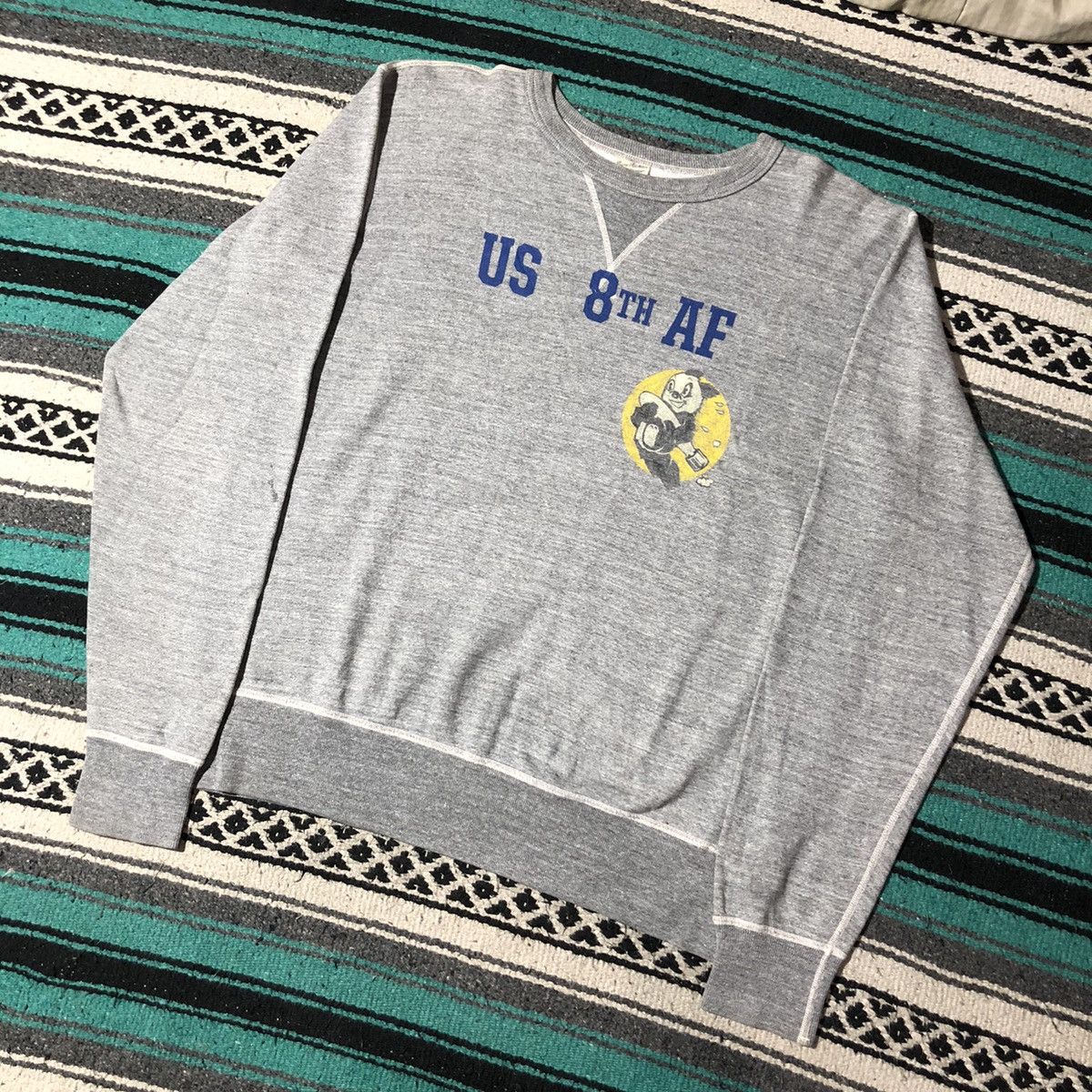 Buzz Rickson's Vintage Buzz Rickson Grey Sweatshirt Size US L / EU 52-54 / 3 - 12 Thumbnail