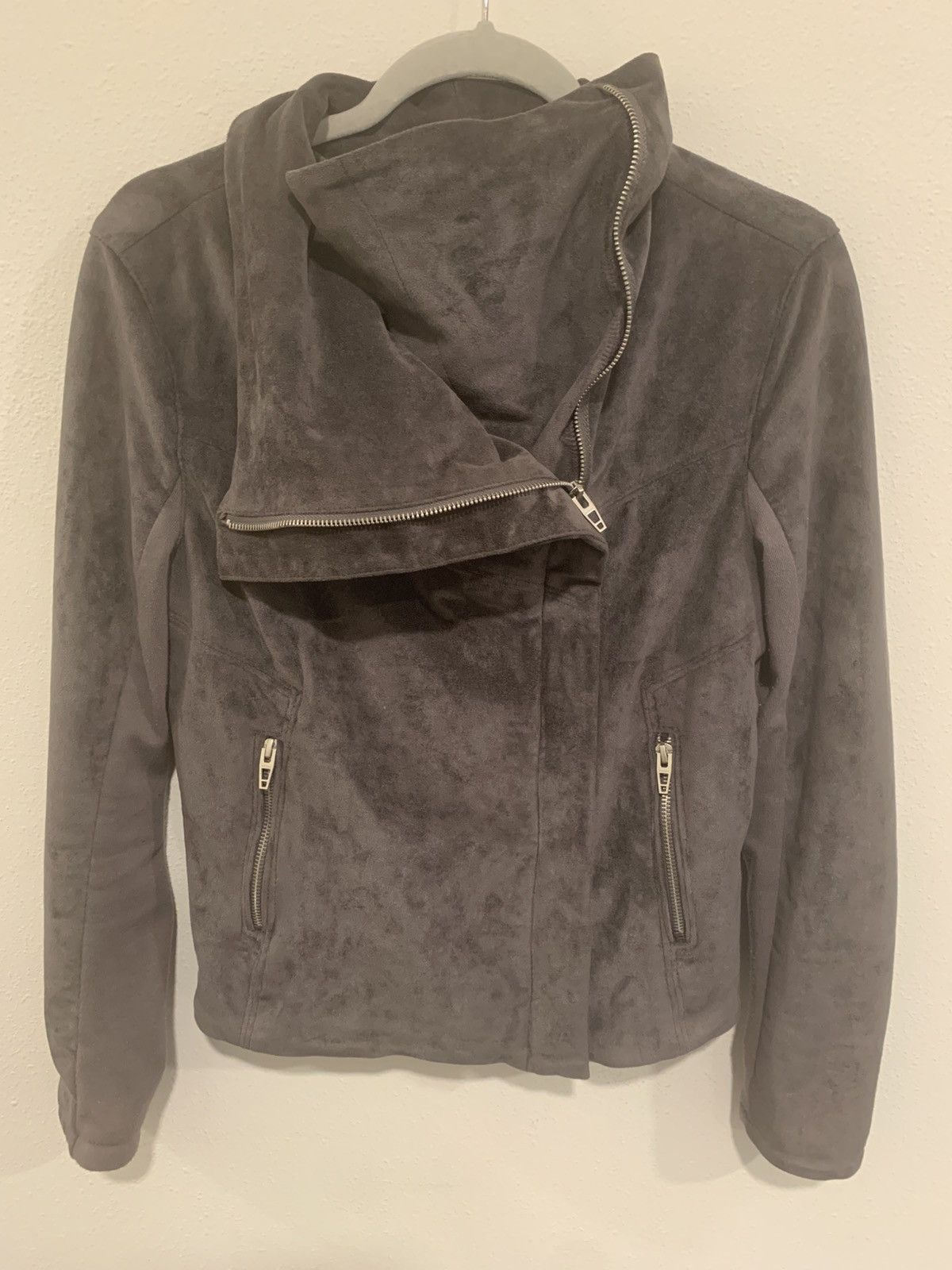 Rick Owens Rick owens like suede asymetrical zipup Size S / US 4 / IT 40 - 5 Thumbnail