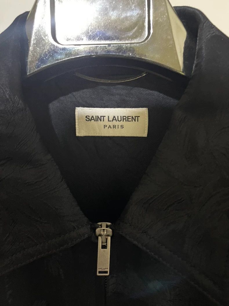 Other Saint Laurent Black Silk Embroidered Jacket- Size US L / EU 52-54 / 3 - 2 Thumbnail