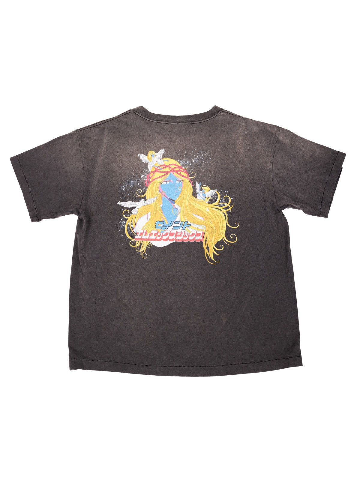 Saint Michael Saint Michael Blue Face Tee Size US XL / EU 56 / 4 - 2 Thumbnail