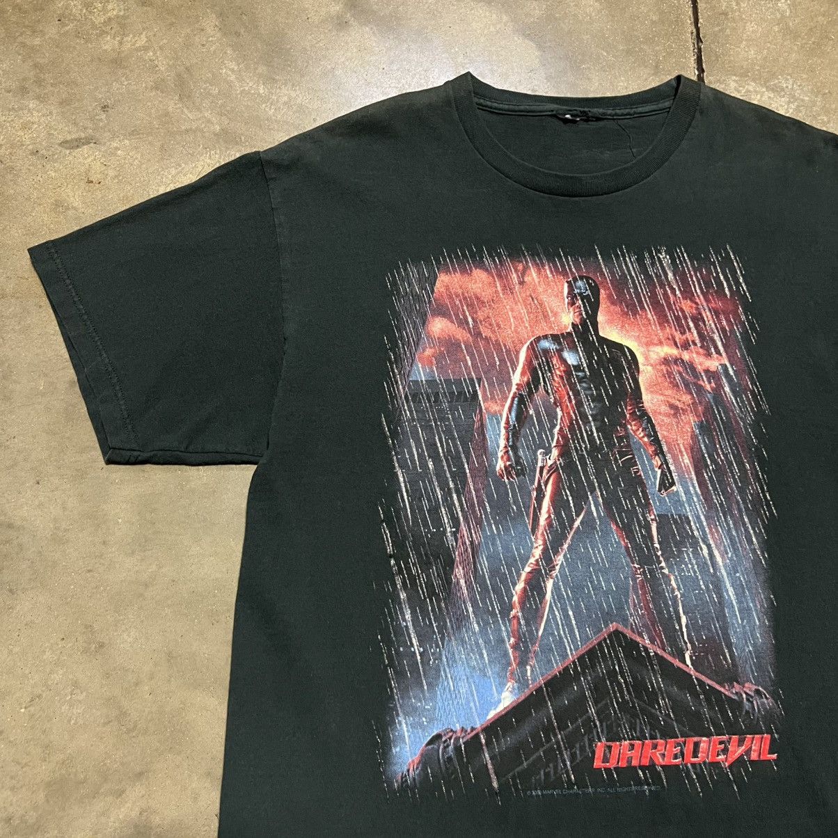 Marvel Comics Vintage Daredevil Marvel Comic Book Promo Graphic Tee Y2K Size US L / EU 52-54 / 3 - 5 Thumbnail