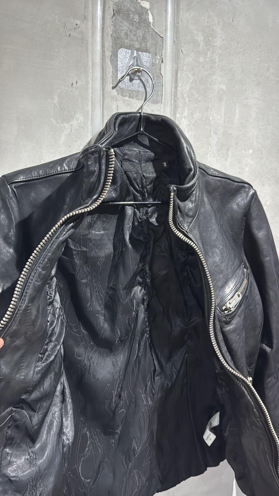 GOSTAR DE FUGA Rare Fuga Multi Zip Leather Jacket | Grailed