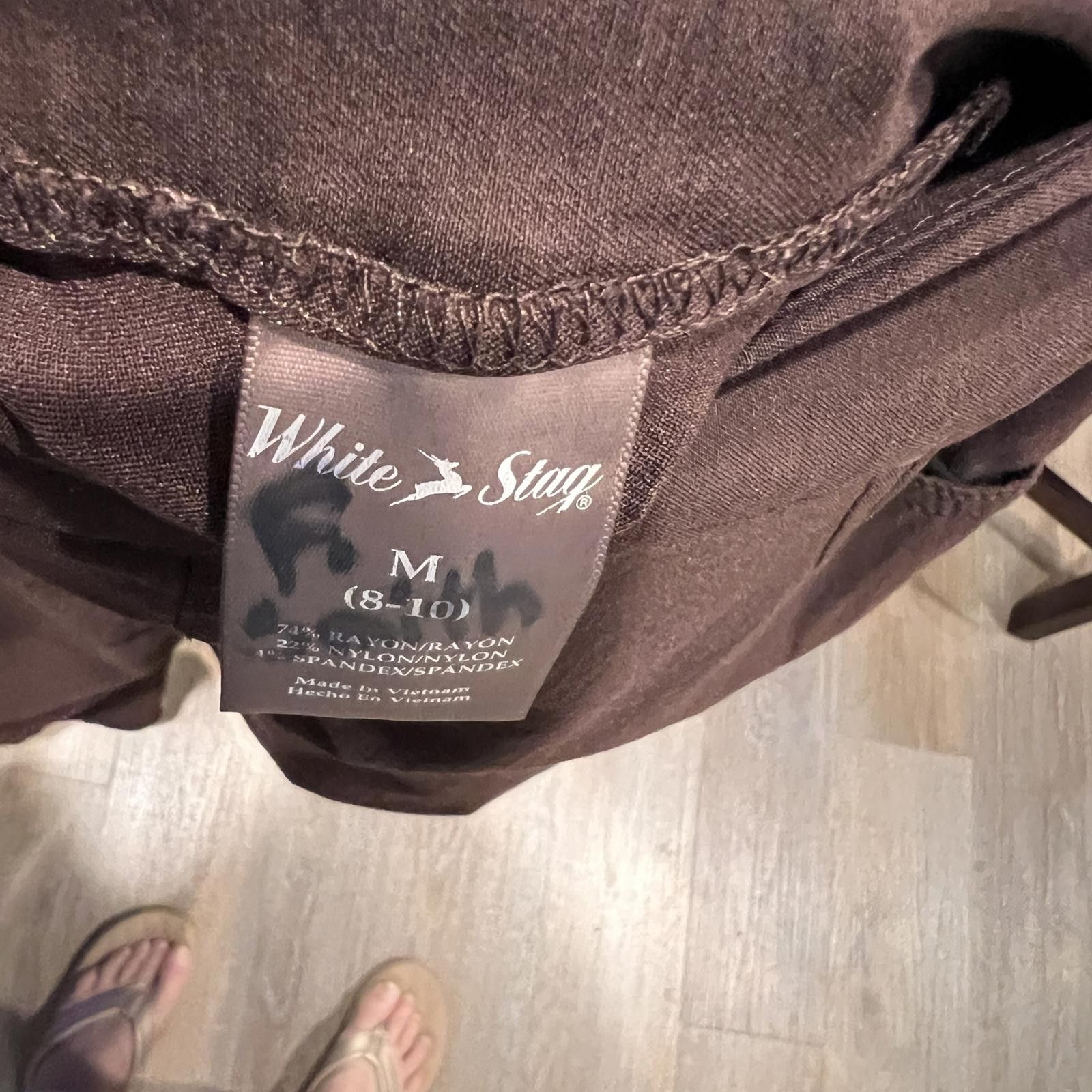 Other White Stag Women's Brown Casual Pants Size M (8-10) Size 32" / US 10 / IT 46 - 3 Thumbnail