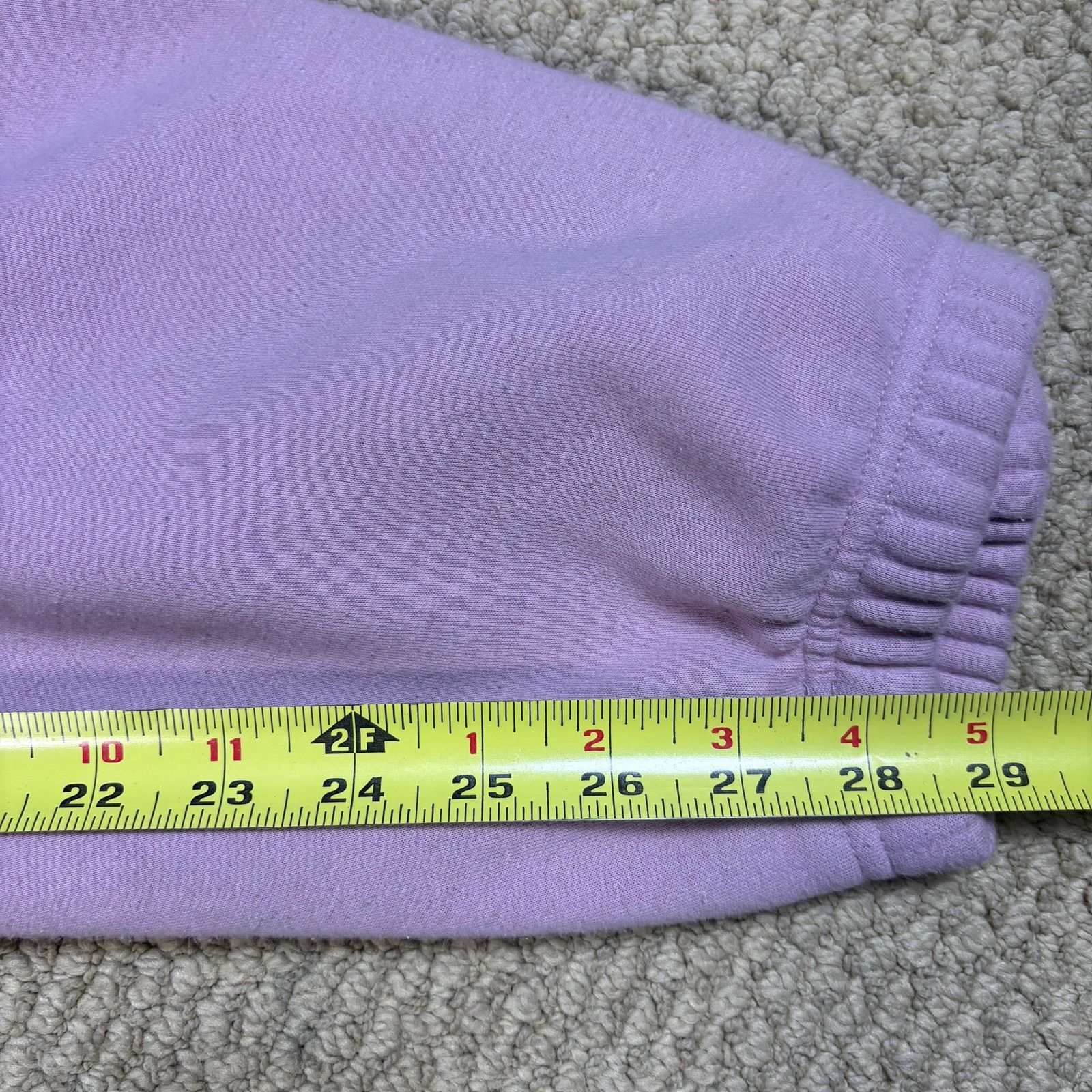 SKIMS Skims baggy pink/purple cuffed sweatpants joggers Large 30 Size 30" / US 8 / IT 44 - 6 Thumbnail