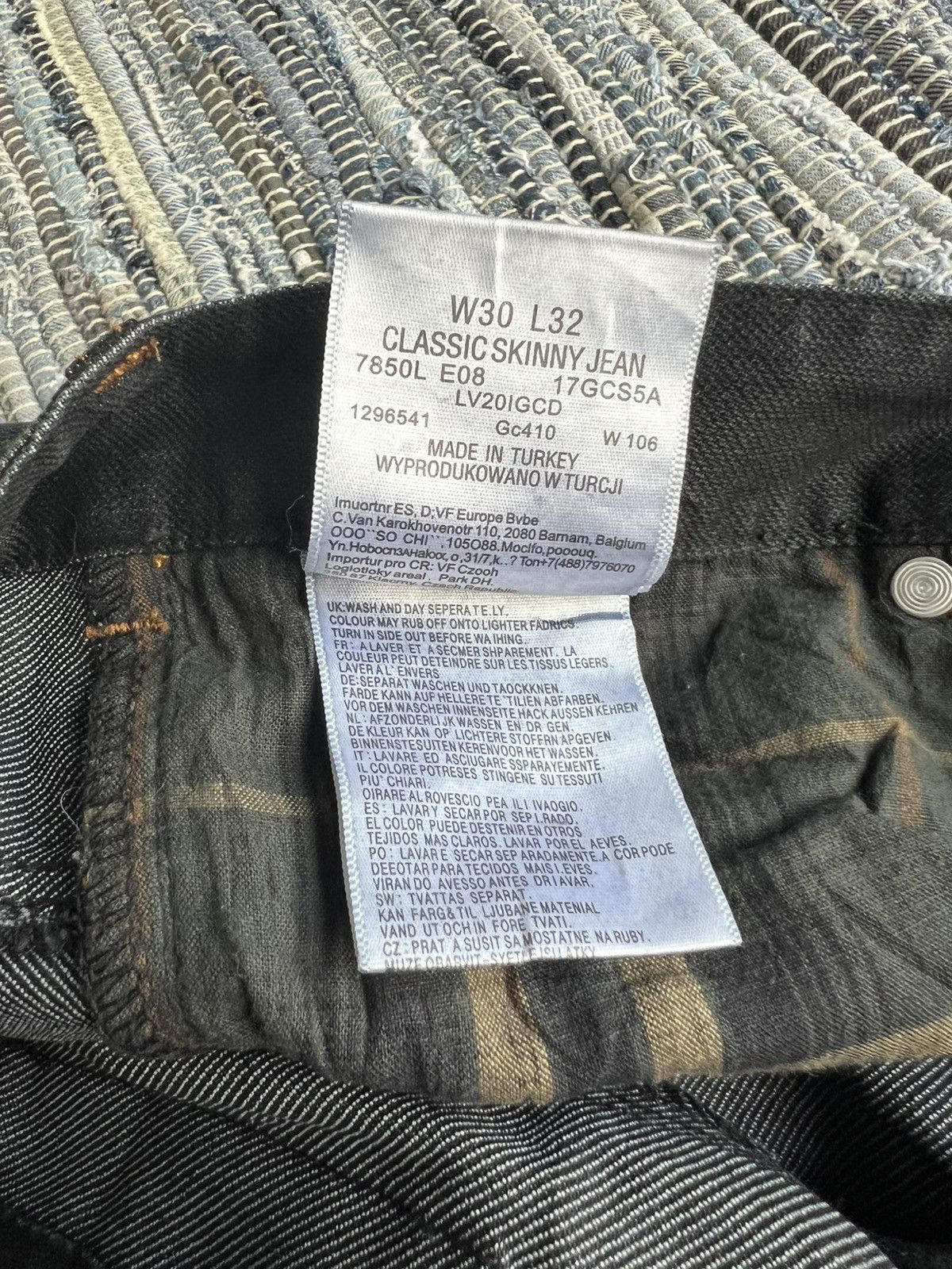 Vivienne Westwood Vivienne Westwood Aglomania Embroidery Logo Low Crotch Jeans Size US 32 / EU 48 - 12 Thumbnail