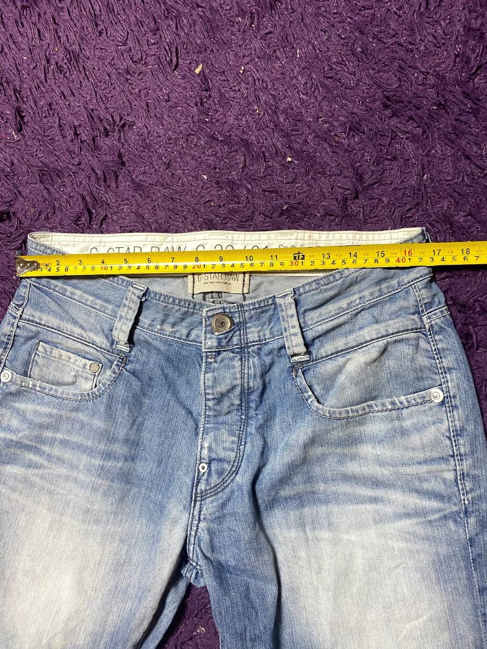 G-Star Vintage G-Star Raw jeans blue Y2K streetwear Size US 34 / EU 50 - 12 Thumbnail