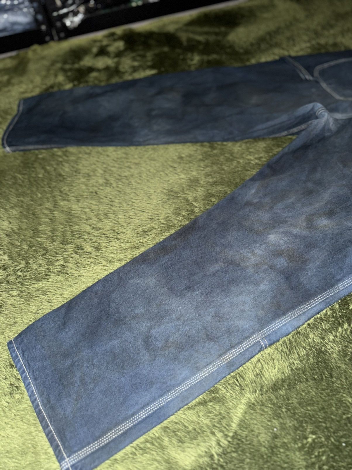 Penfield [XL] Penfield Hand-Dyed Loose Fit Double Knee Work Pants Size US 34 / EU 50 - 11 Thumbnail