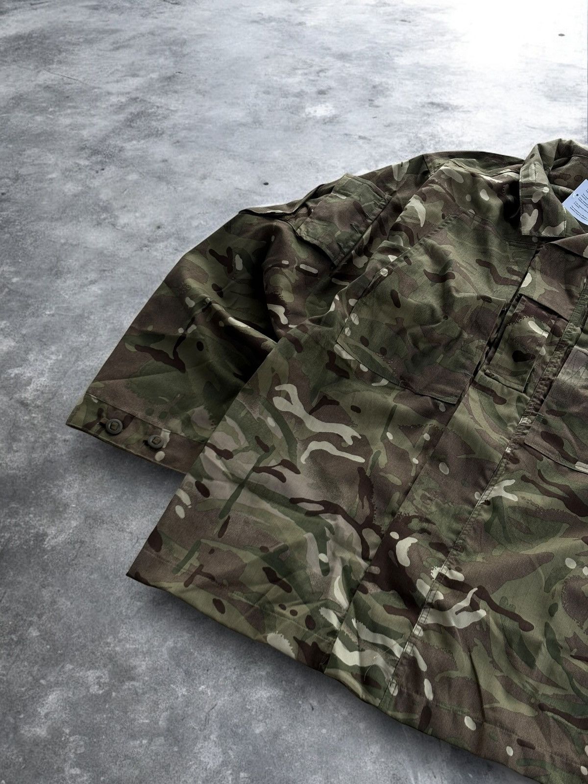 Vintage Vintage Men UK Combat Jacket in Green new Size US L / EU 52-54 / 3 - 3 Thumbnail