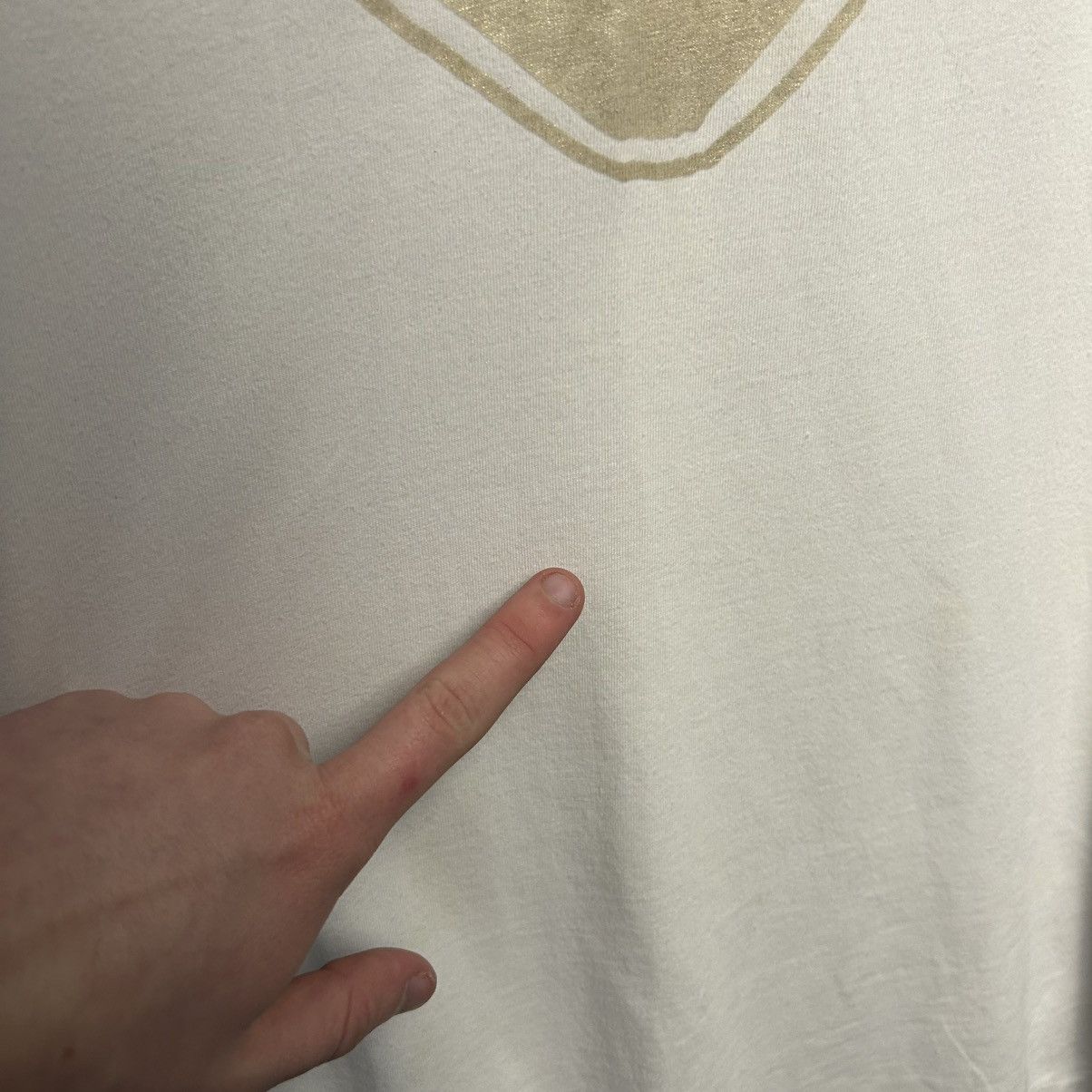 Comme des Garcons PLAY Designer Play Comme Des Garcons Big Logo Health love tee Size US M / EU 48-50 / 2 - 11 Thumbnail