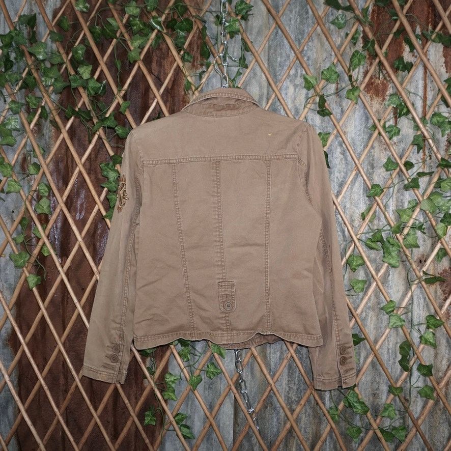 Vintage Large - Vintage Y2K SO button femme 2000s brown jacket Size L / US 10 / IT 46 - 2 Thumbnail