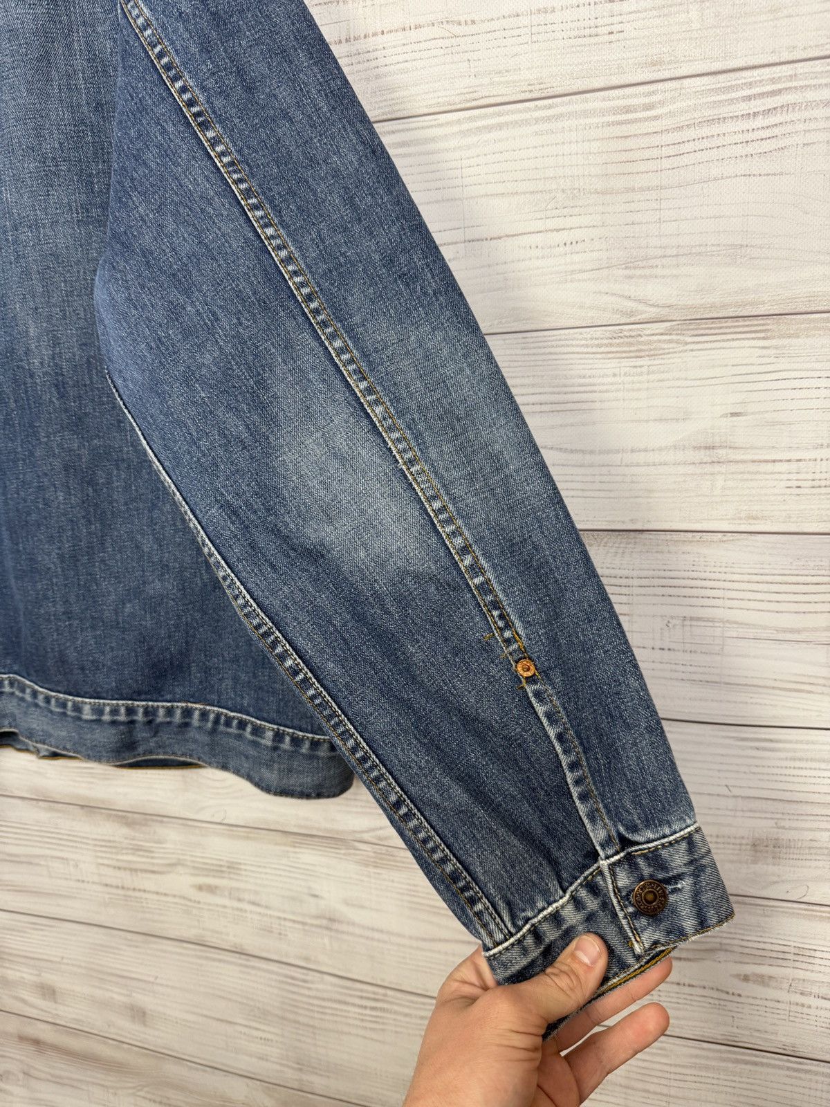 Levi's Vintage Levi's Tracker Denim Jacket Blue XL Size US XL / EU 56 / 4 - 10 Thumbnail