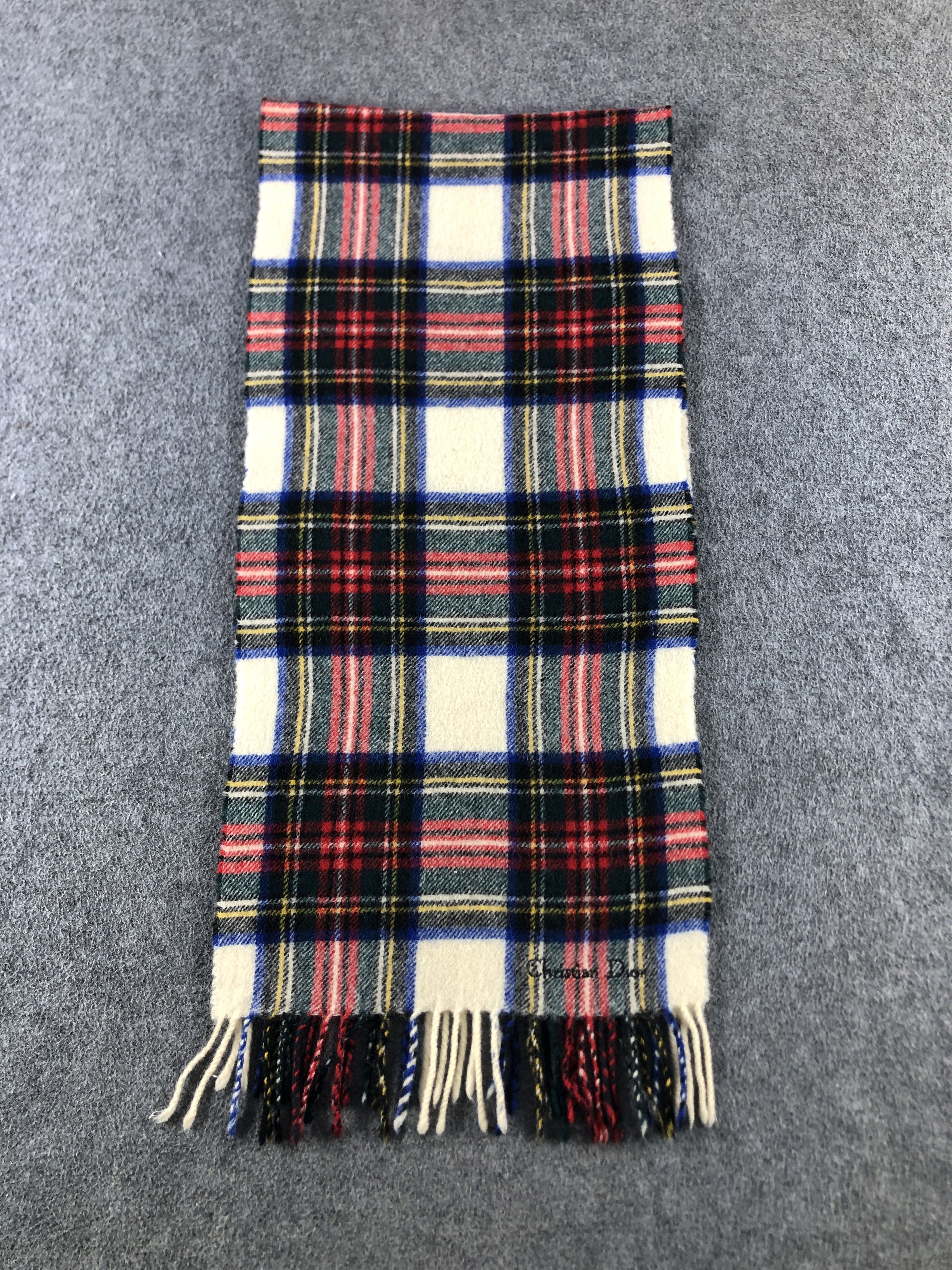 Vintage Christian Dior Scarf / Muffler / Neckwear P919 Size ONE SIZE - 3 Thumbnail