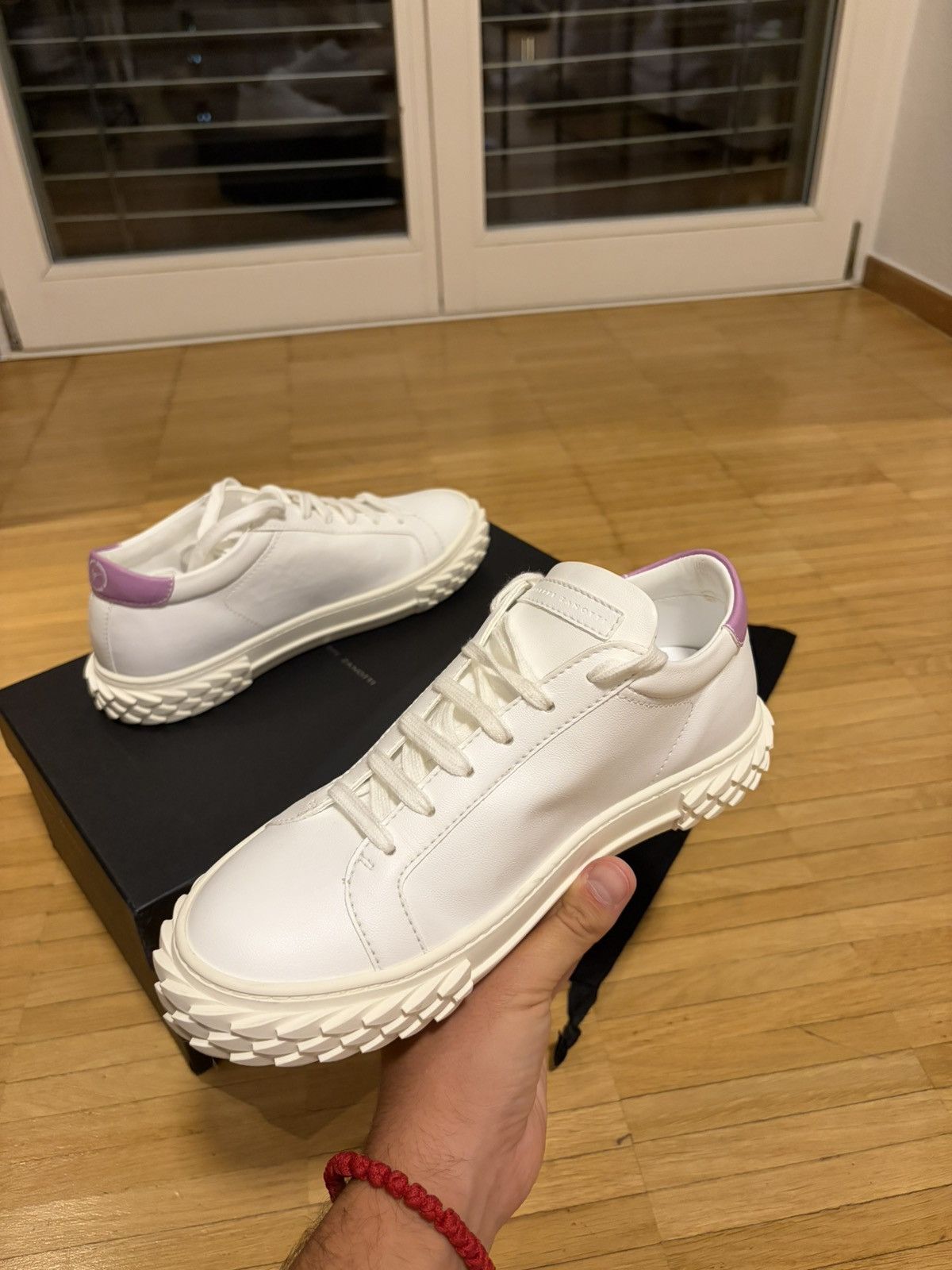 Giuseppe Zanotti Guiseppe Zanotti white Sneaker Size US 8.5 / IT 38.5 - 4 Thumbnail