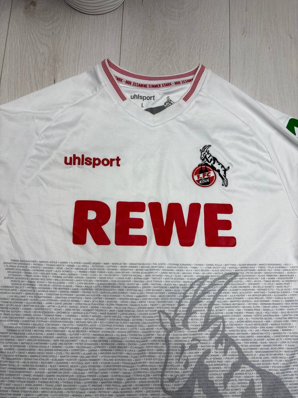 Other FC Köln 2021/22 Special Edition Home Jersey Ultra Rare Fans Size US L / EU 52-54 / 3 - 2 Thumbnail