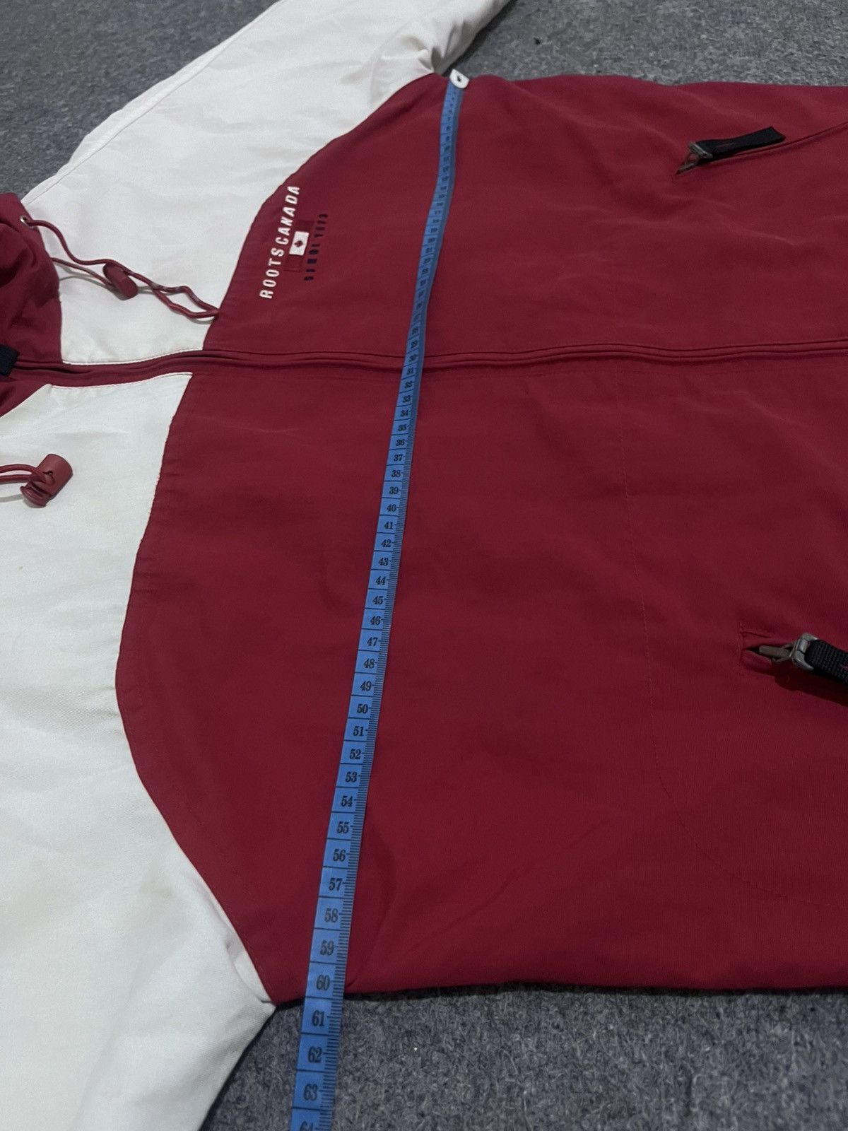 Roots Roots Canada Vintage Hooded Windbreaker Jacket Size US XL / EU 56 / 4 - 11 Thumbnail