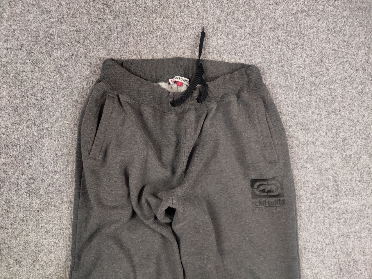 Ecko Unltd. Vintage Ecko Unltd Logo Y2K Style Gray Jogger Trouser Pants Size US 34 / EU 50 - 7 Thumbnail