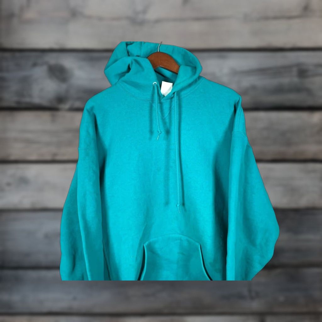 Russell Athletic Russell Athletic Hoodie Adult 2XL Green Sweatshirt Heavyweight Cotton Blend Fleece Retro Logo Mens Size US XXL / EU 58 / 5 - 1 Thumbnail