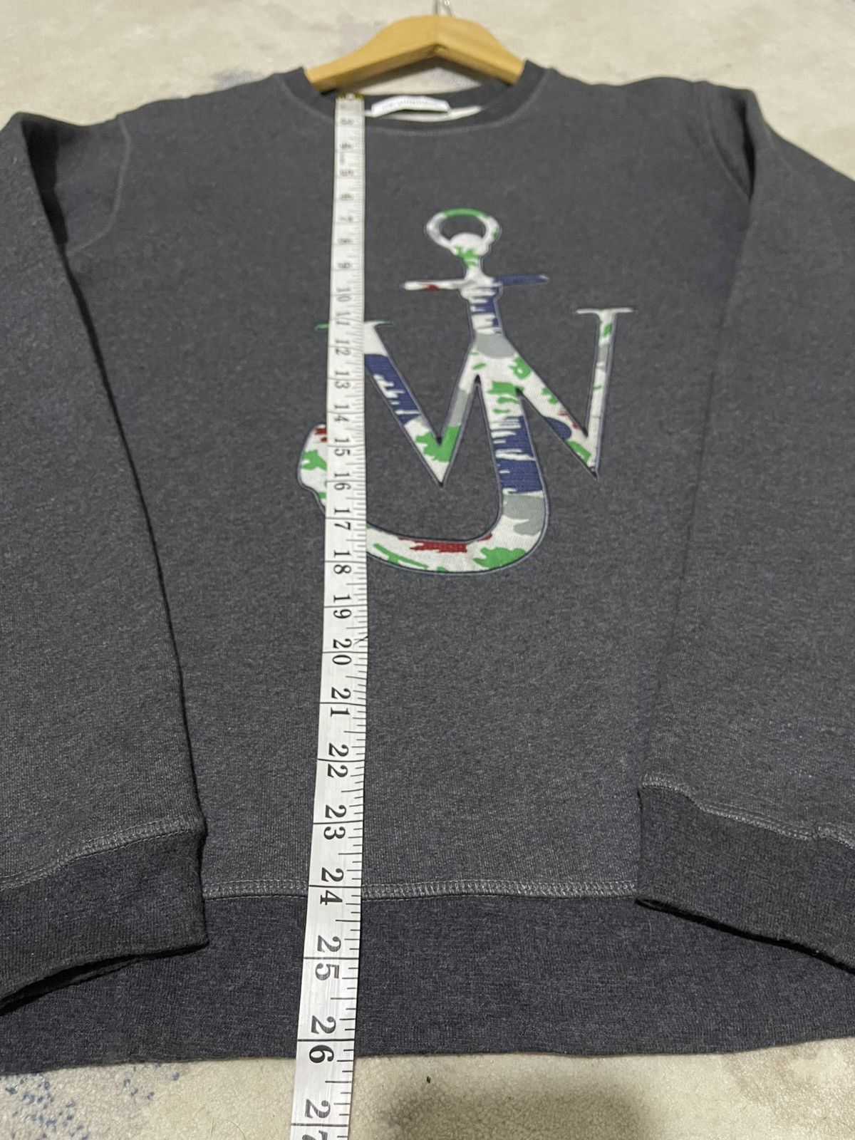 JW Anderson JW Anderson Mens Jacquard Embroidered Logo Sweatshirt Medium Size US M / EU 48-50 / 2 - 13 Thumbnail