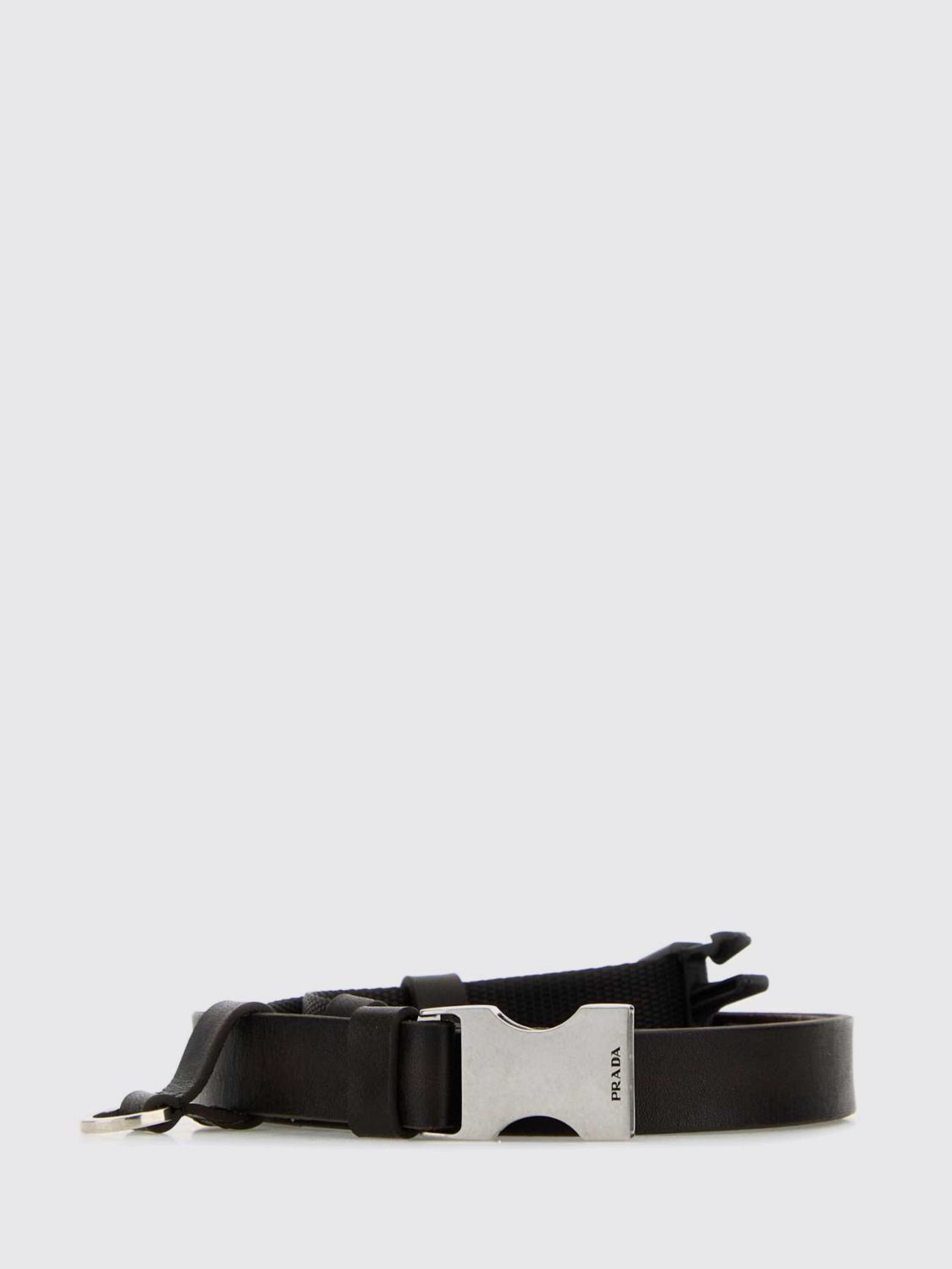 Prada Prada Belt Men Coffee Size ONE SIZE - 1 Preview