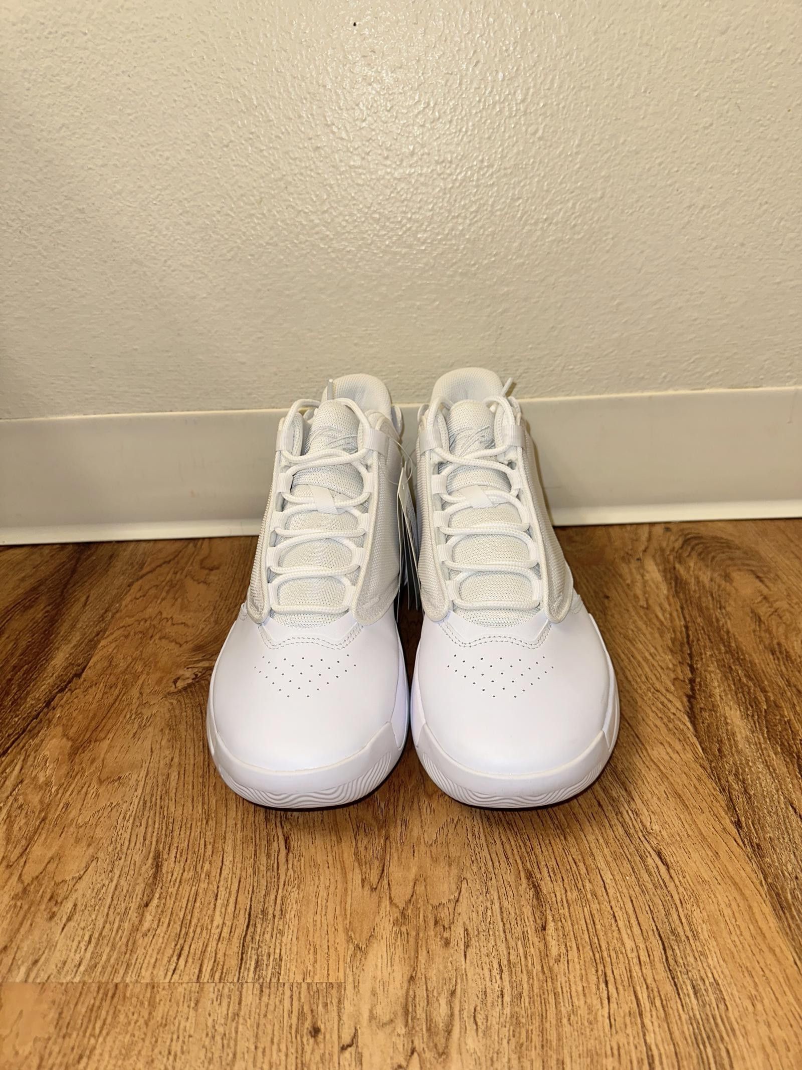 Nike Jordan Max 4 Aura Shoes Pure Platinum Sample