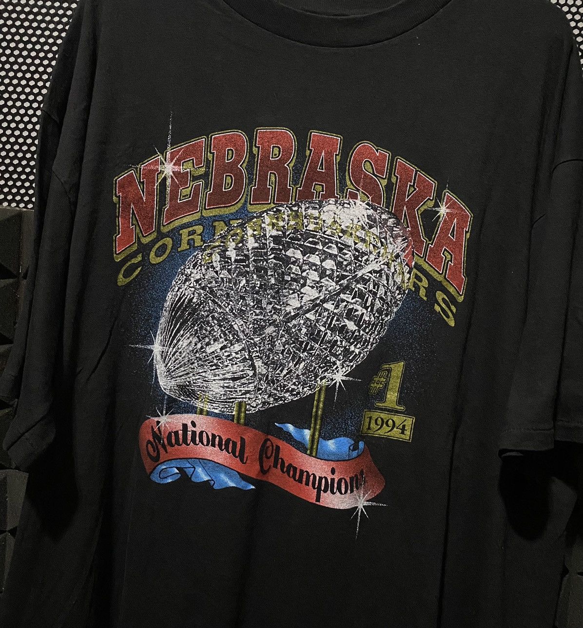 Soffe × Vintage TShirt 1993 Nebraska Cornhuskers NCAA Champions vtg vintage Size US XXL / EU 58 / 5 - 2 Thumbnail