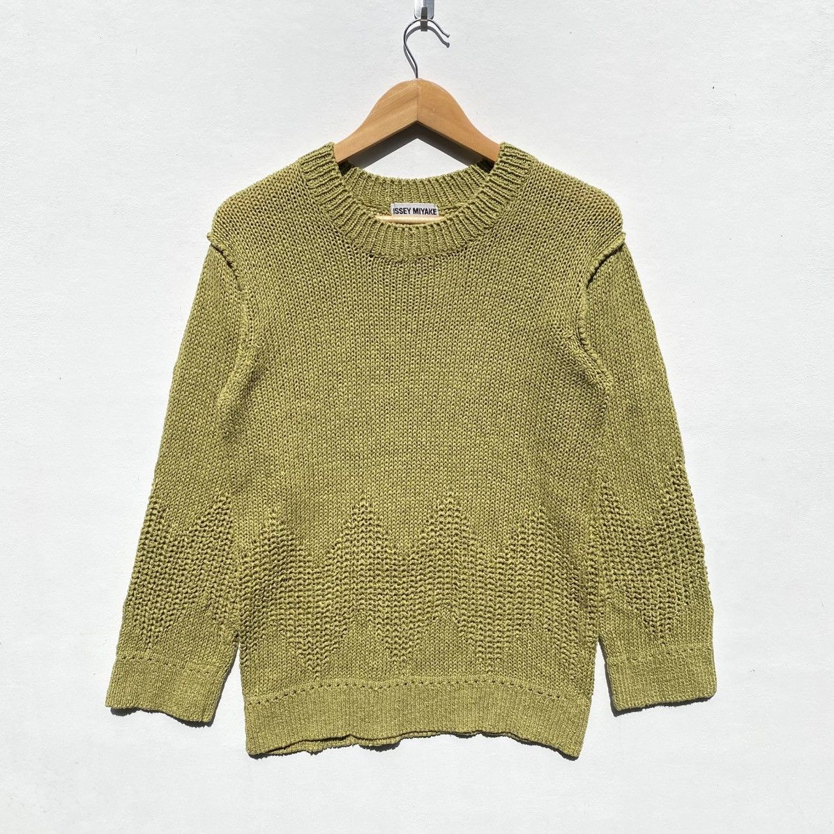 Issey Miyake Issey Miyake Design Woven Knitwear Sweater Japan Designer Size US XS / EU 42 / 0 - 1 Thumbnail