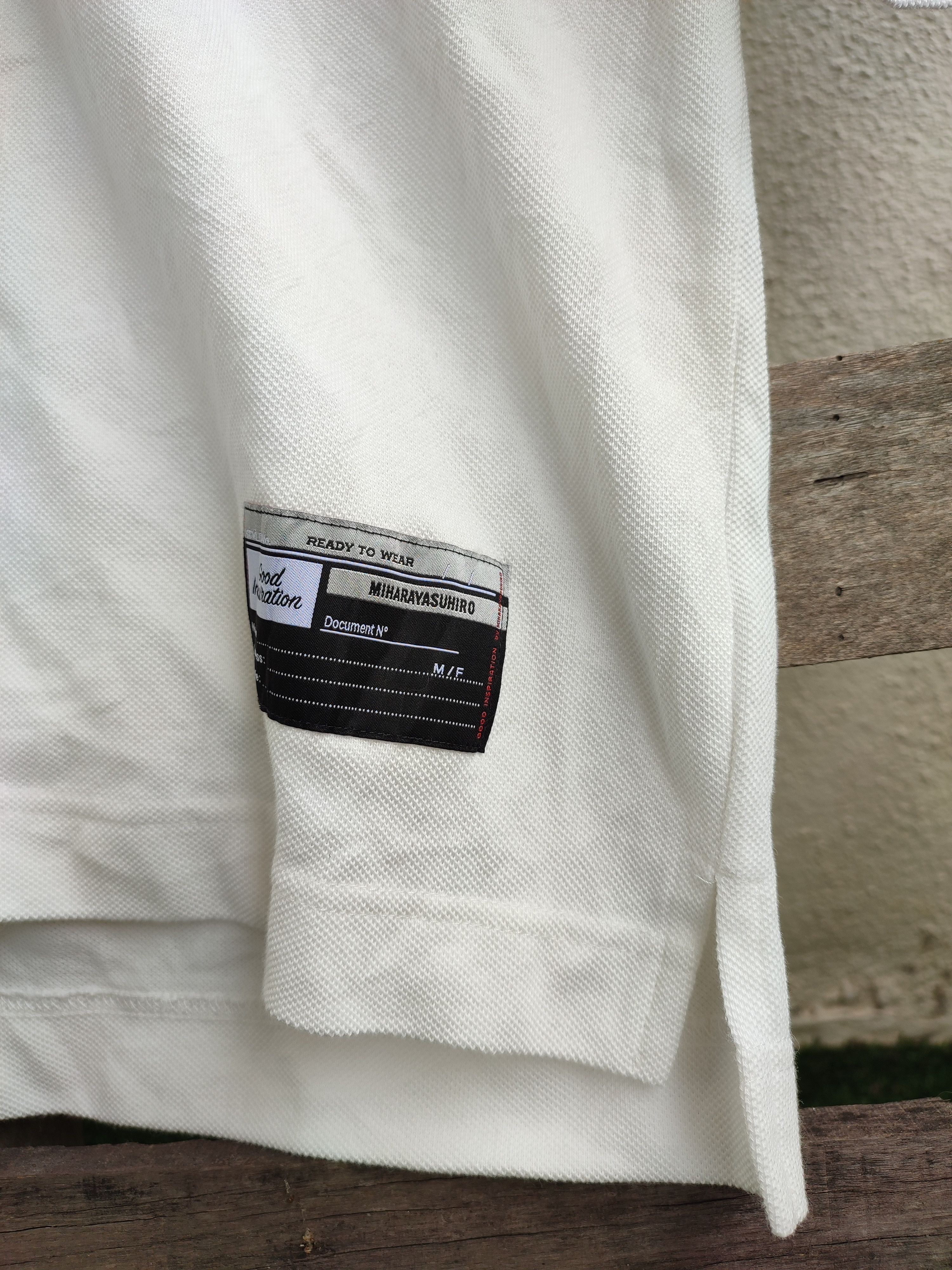 Maison MIHARA YASUHIRO Mihara Yasuhiro White Tees Size US L / EU 52-54 / 3 - 9 Thumbnail