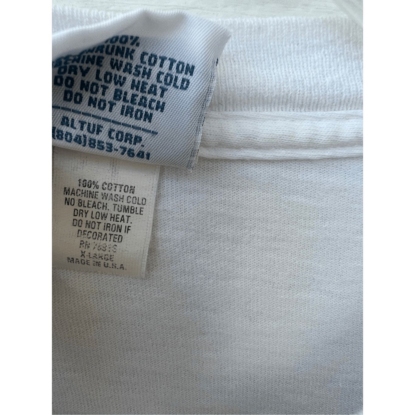 Vintage Vintage 90s Outer Banks Lighthouses Ribbed Single Stitch T-S Size US XL / EU 56 / 4 - 10 Thumbnail