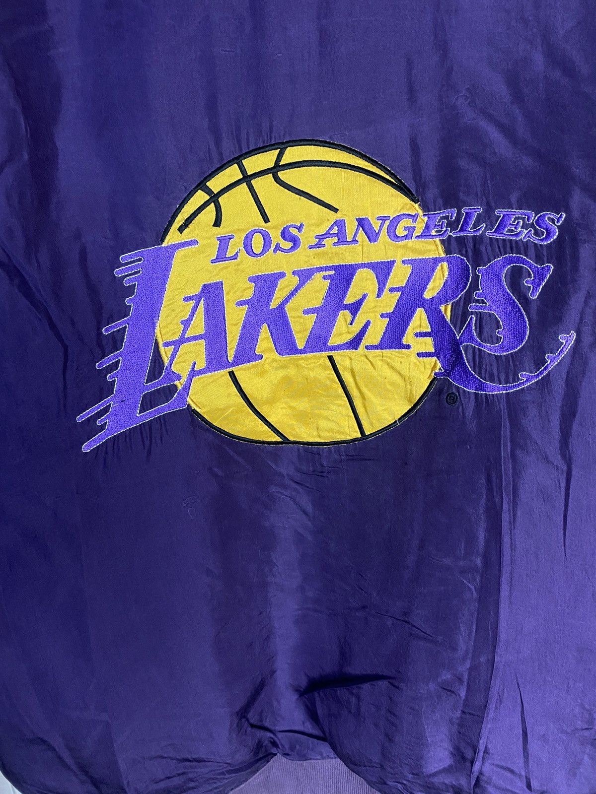 NBA LOS ANGELES LAKERS L.A BOMBER JACKET Size US L / EU 52-54 / 3 - 8 Thumbnail