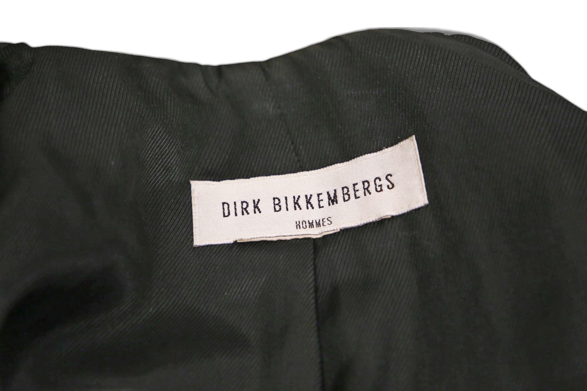 Dirk Bikkembergs 1990's - Wool Harringbone Grey Blazer Size 48R - 10 Thumbnail